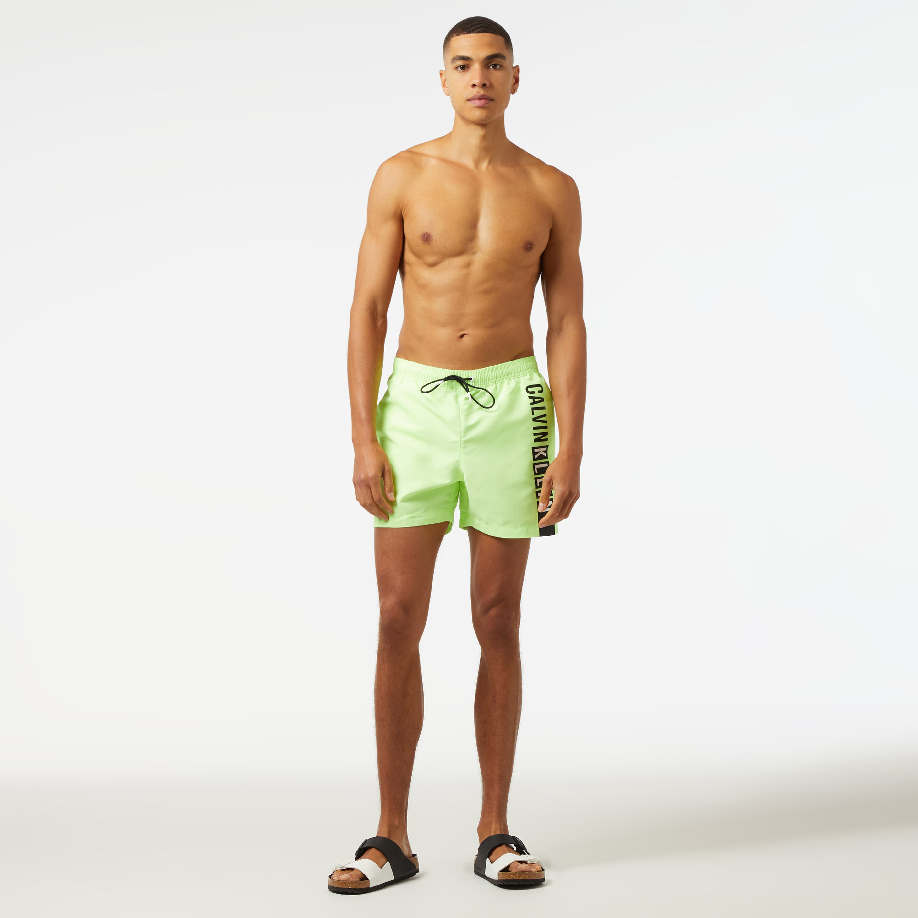 Calvin Klein Erkek Yeşil Mayo Şort