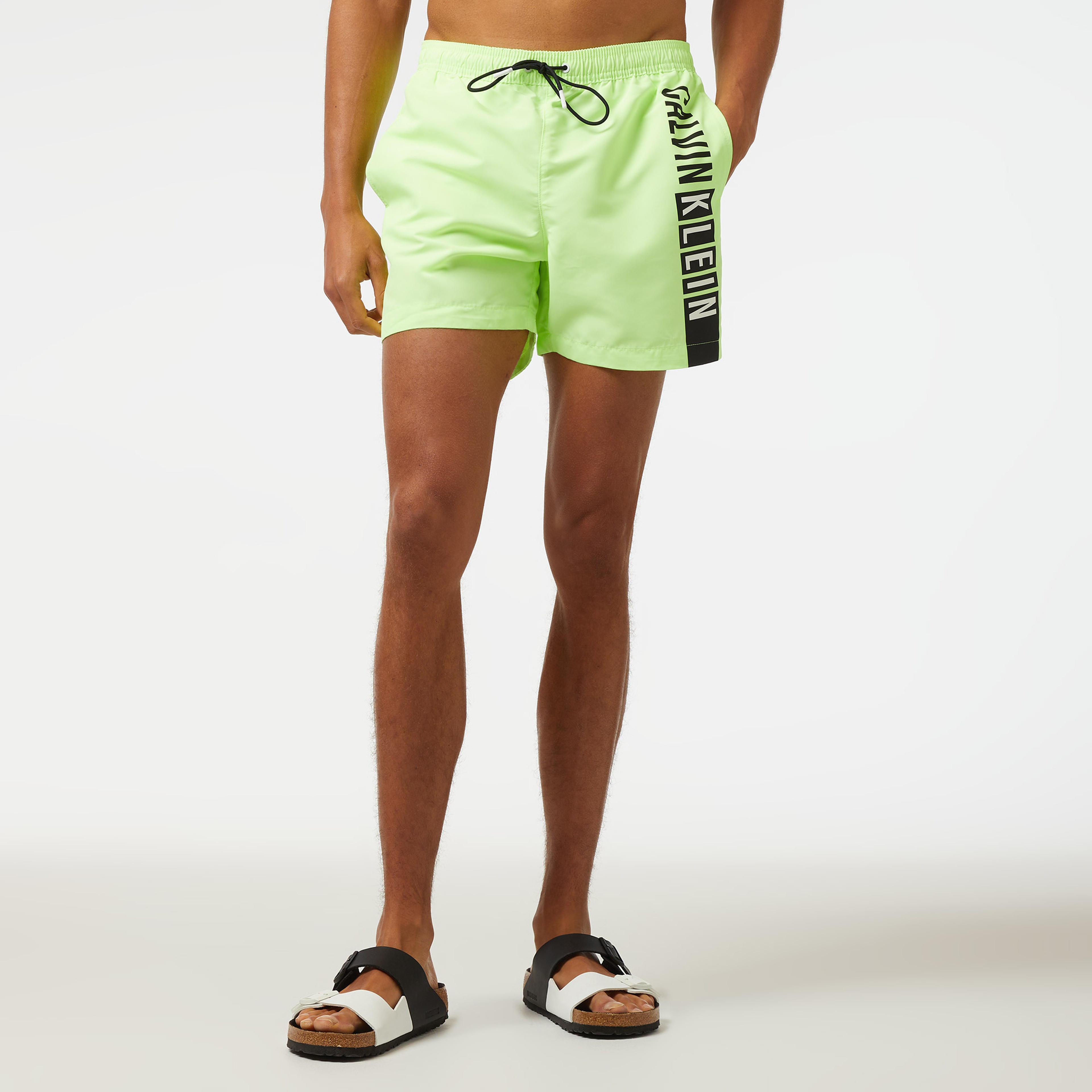 Calvin Klein Erkek Yeşil Mayo Şort