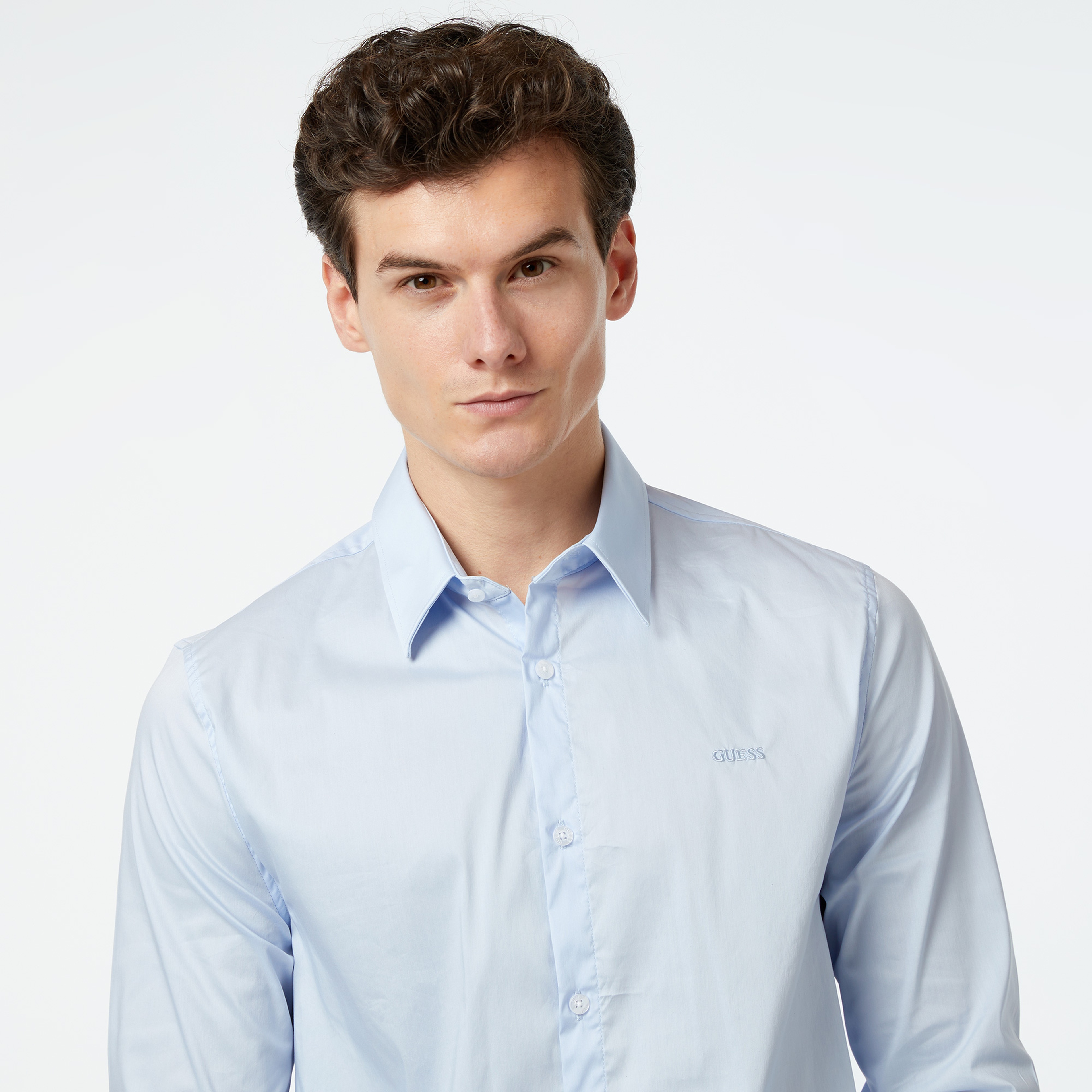 Guess Erkek Mavi Gömlek