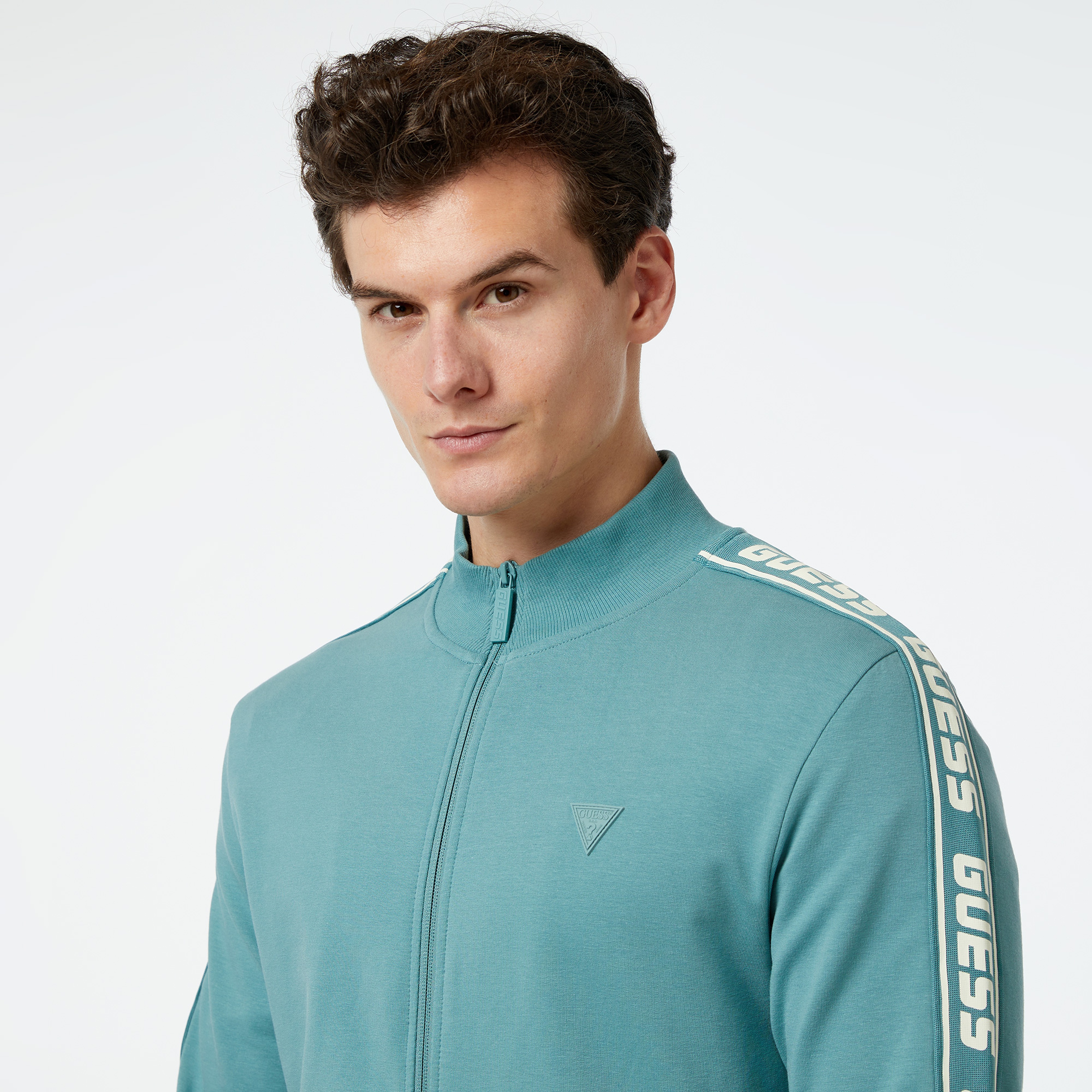 Guess Erkek Yeşil Sweatshirt