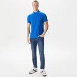 Nautica Erkek Mavi Classic Fit Kısa Kollu Polo Yaka T-Shirt
