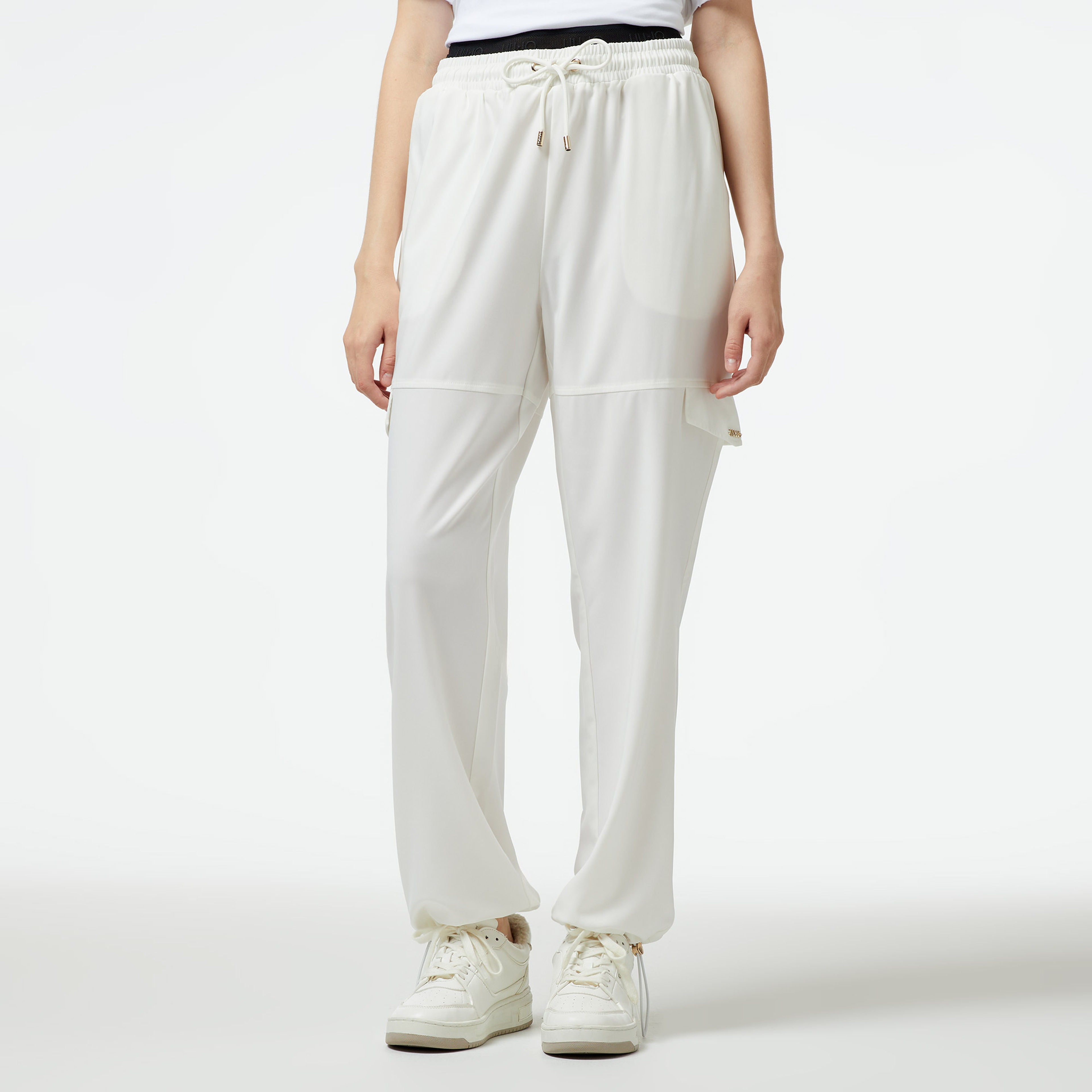 Liu Jo Kadın Krem Pantolon