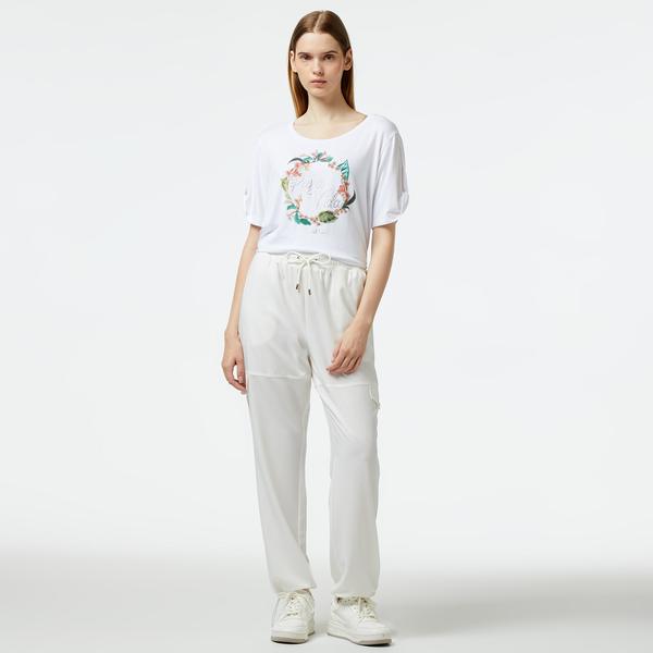 Liu Jo Kadın Krem Pantolon