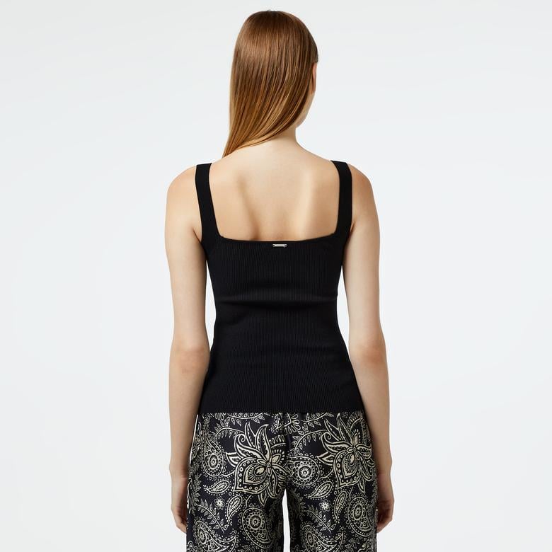 Liu Jo Kadın Siyah T-Shirt