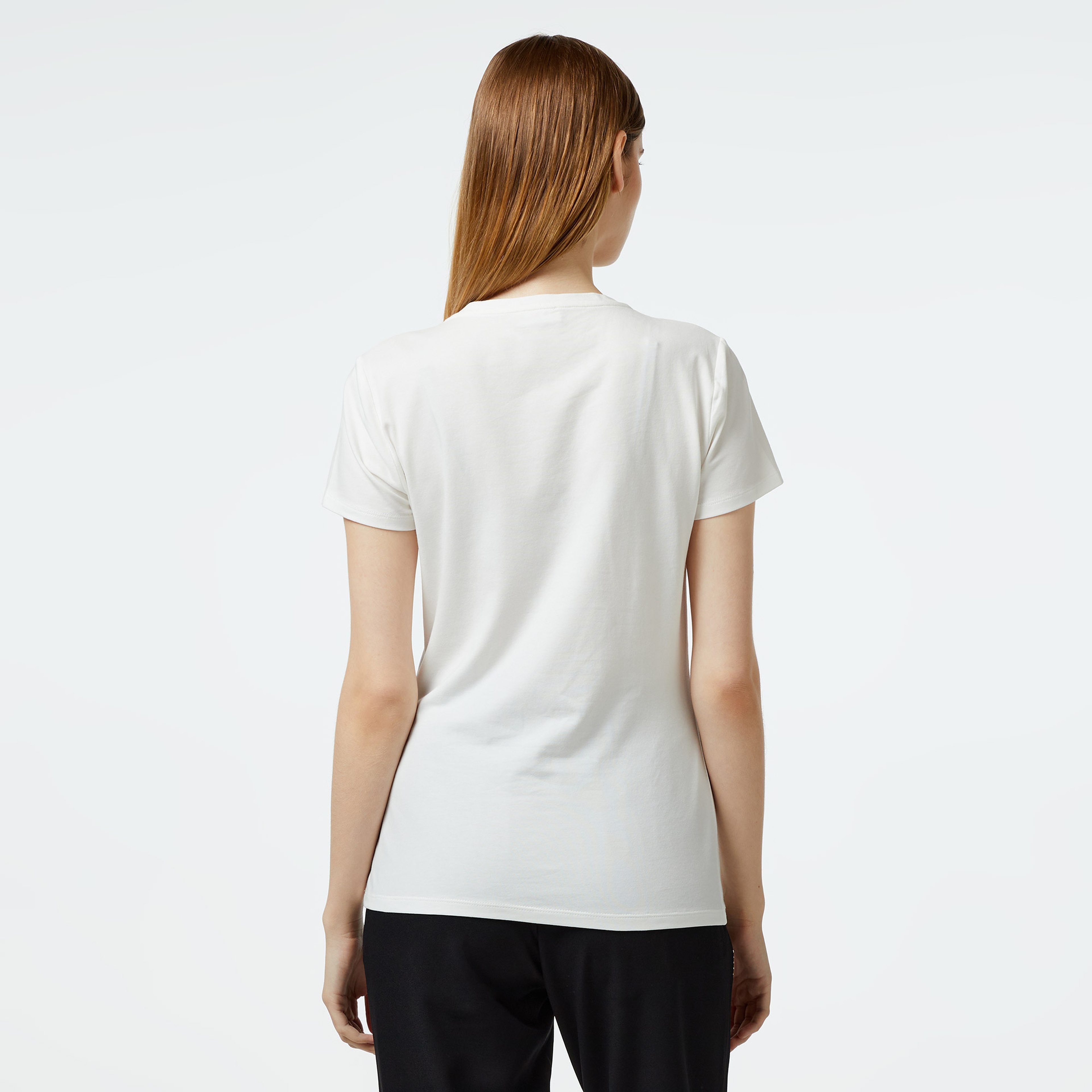 Liu Jo Kadın Beyaz T-Shirt