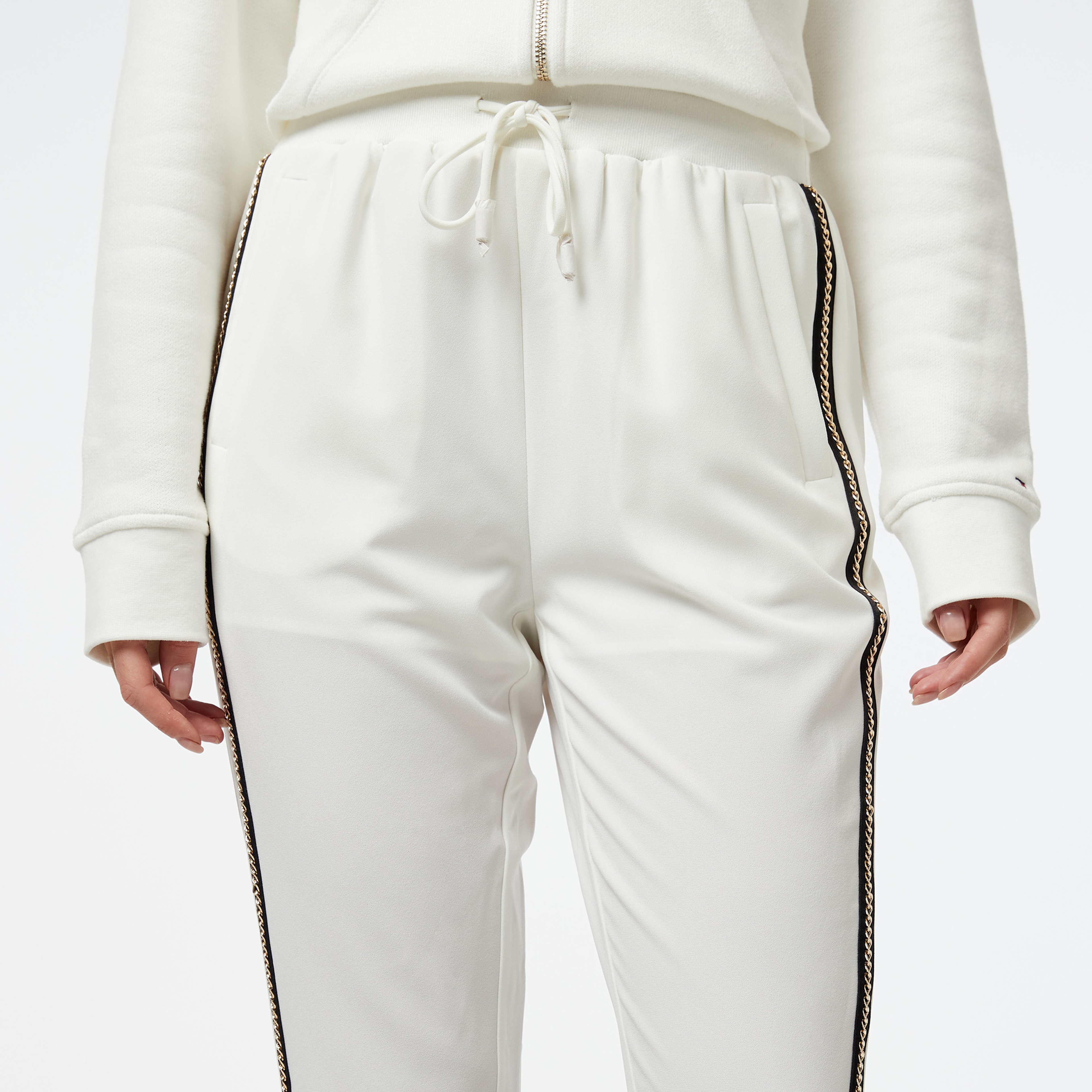 Liu Jo Kadın Beyaz Pantolon