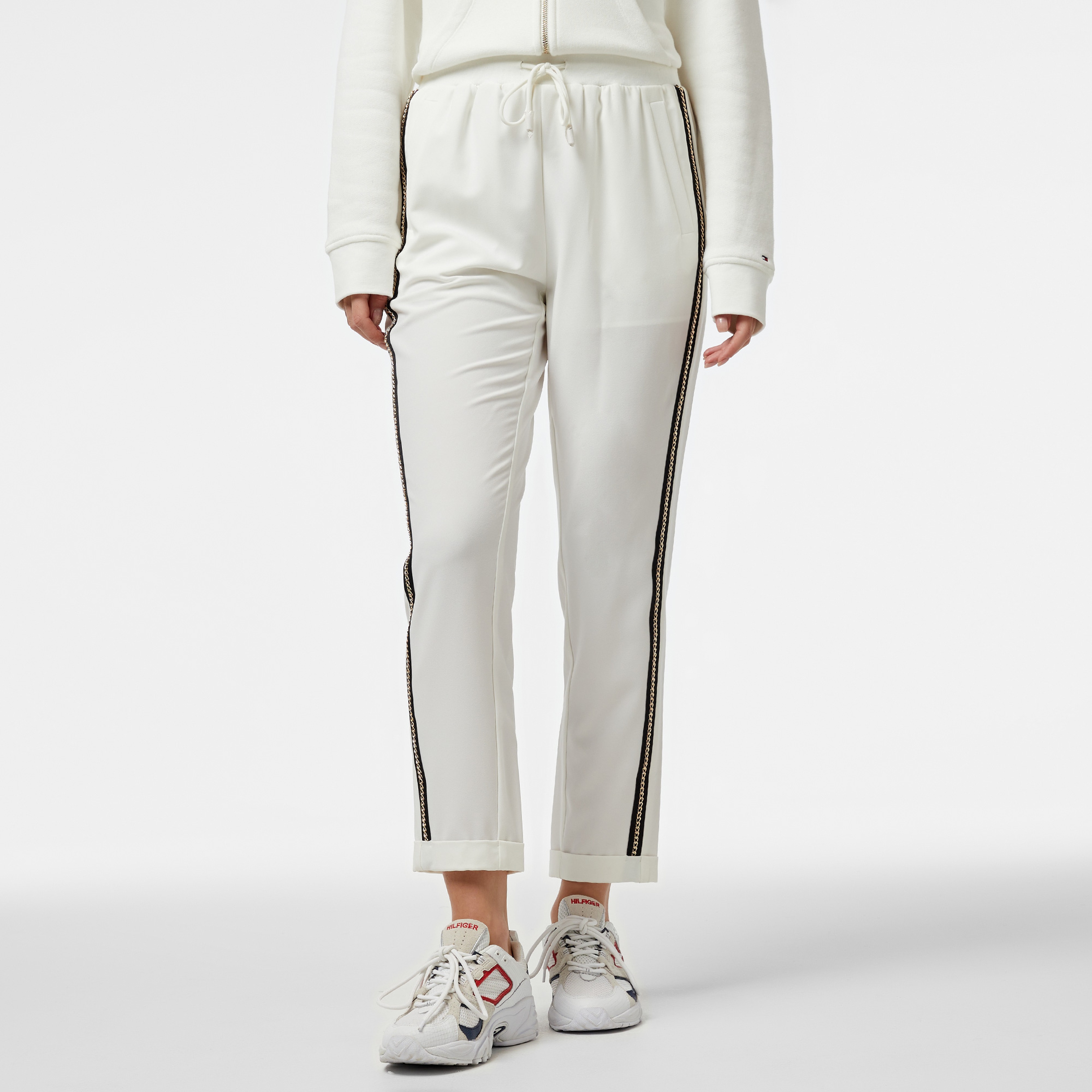 Liu Jo Kadın Beyaz Pantolon