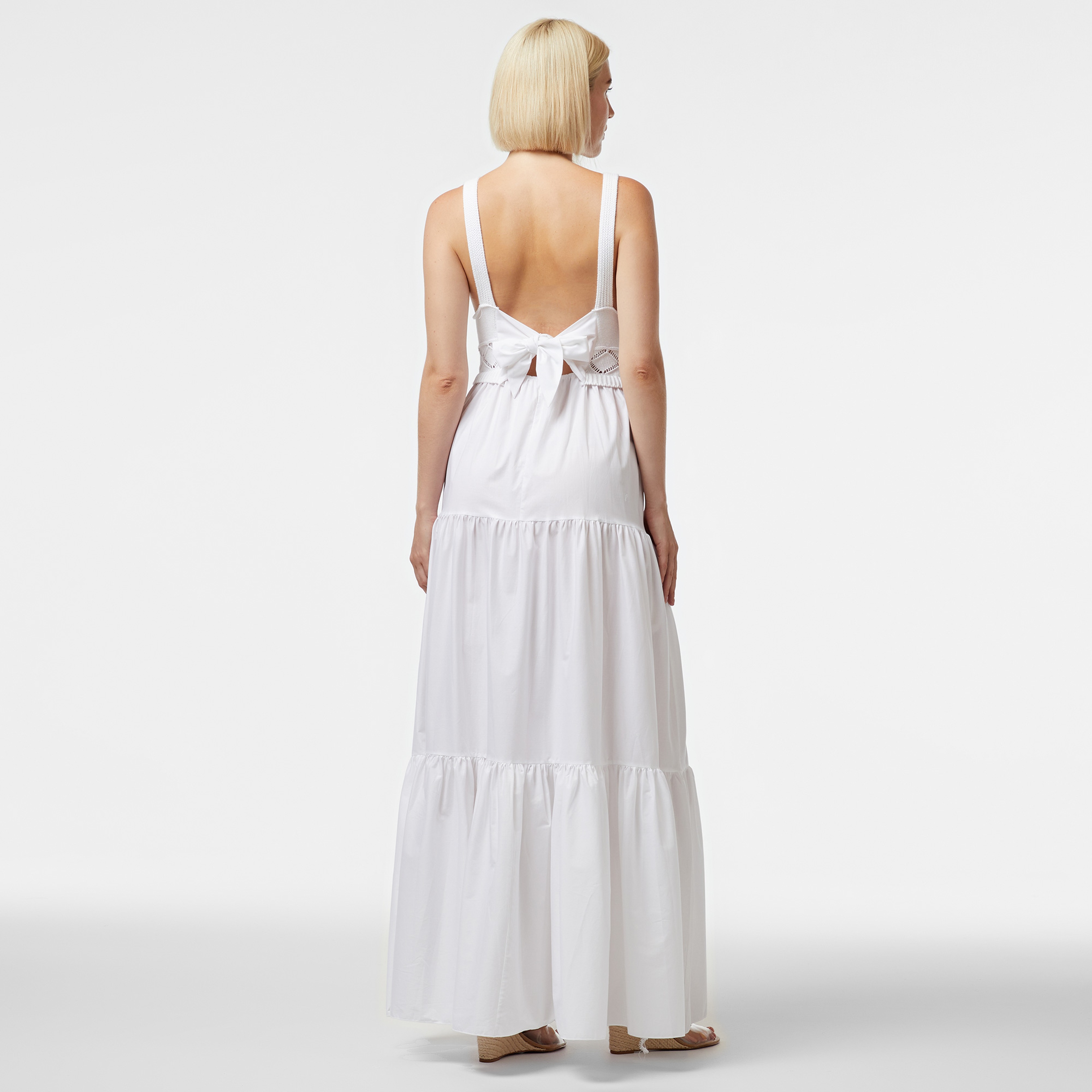 Liu Jo Kadın Beyaz Elbise