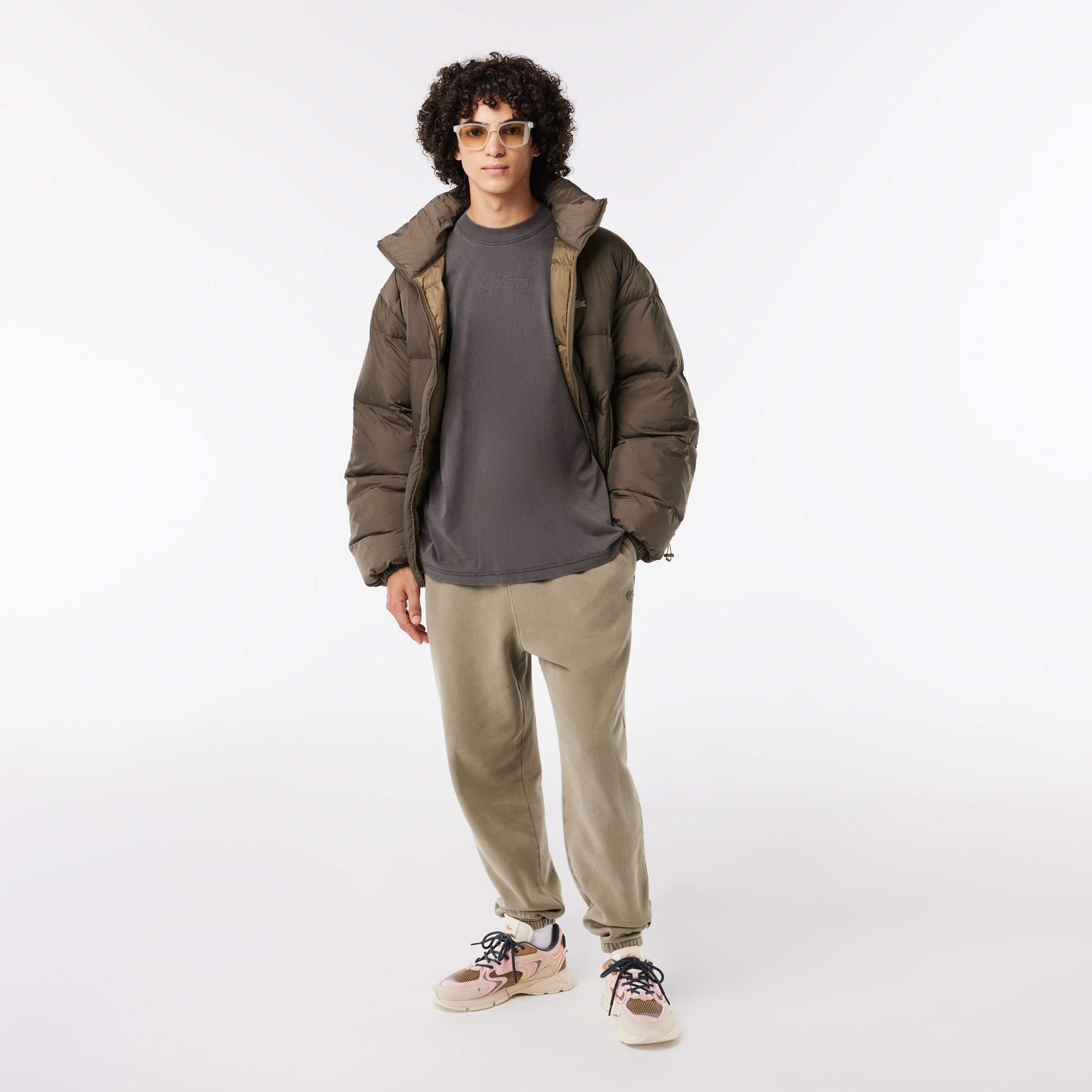 Lacoste Loose Fit Cotton Jersey T-shirt