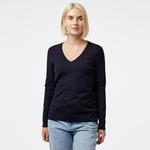 Tommy Hilfiger Kadın Mavi Triko