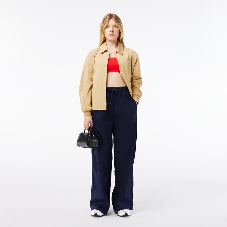 Kadın Relaxed Fit Lacivert Pantolon