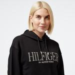 Tommy Hilfiger Kadın Siyah Sweatshirt