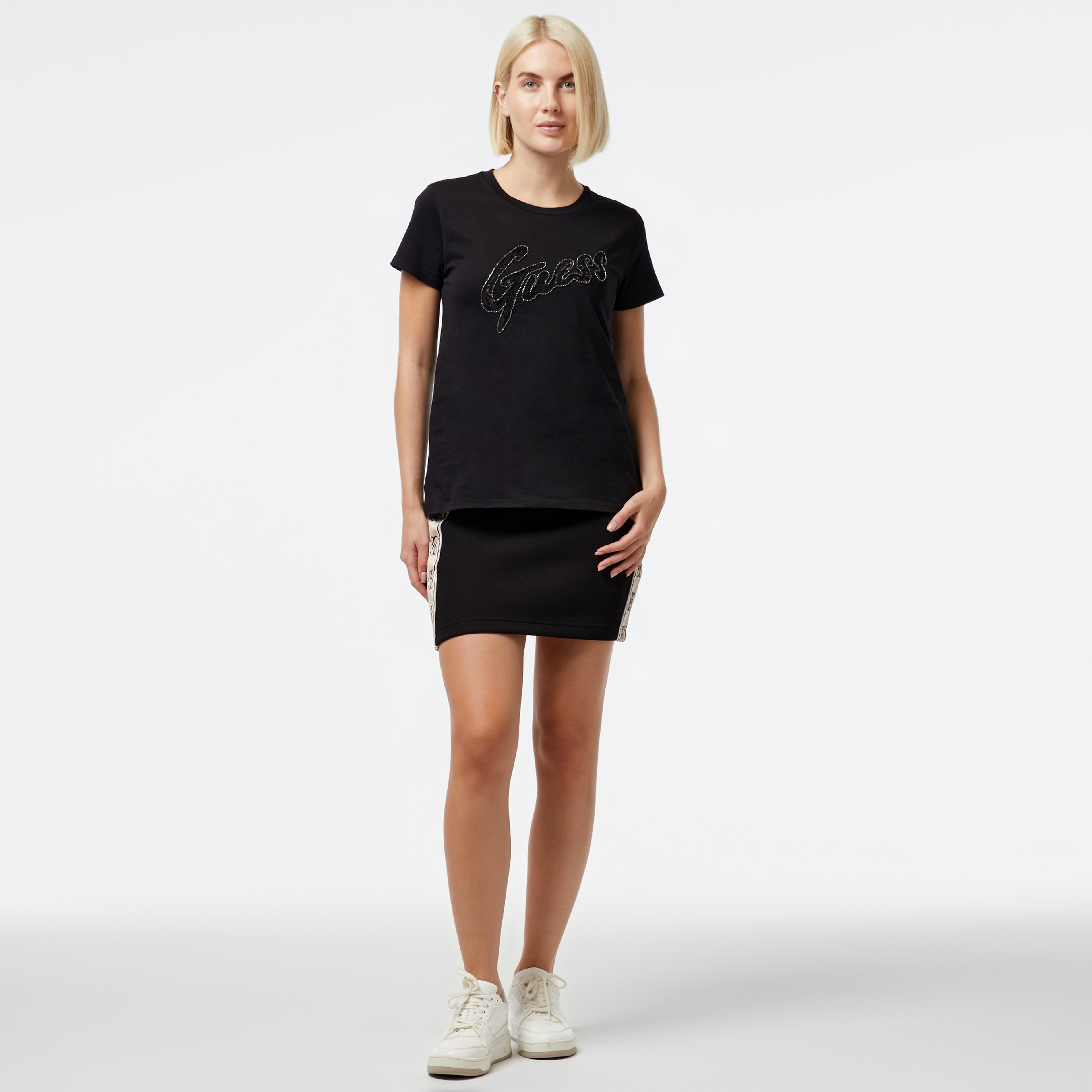 Guess Kadın Siyah Etek