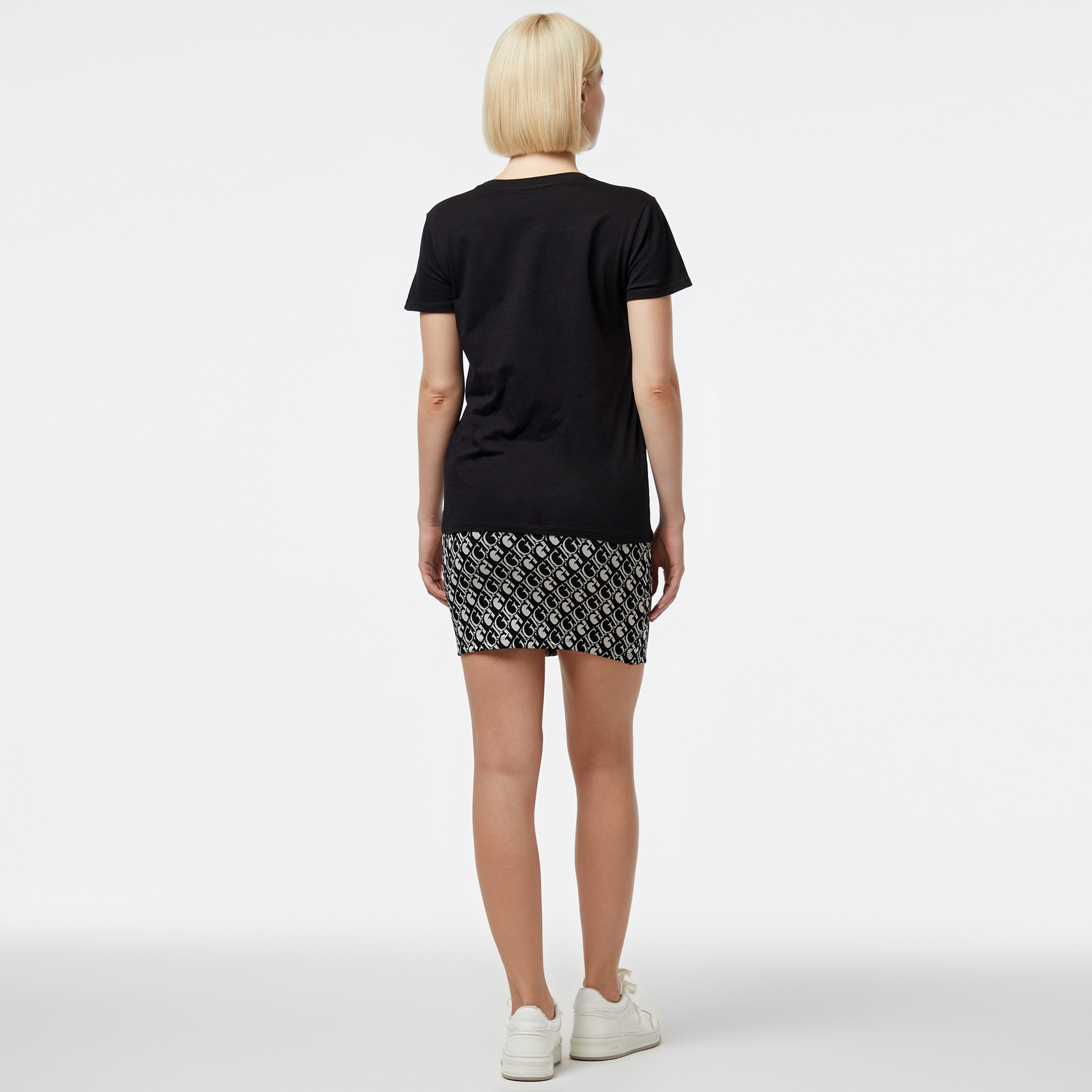 Guess Kadın Siyah Etek