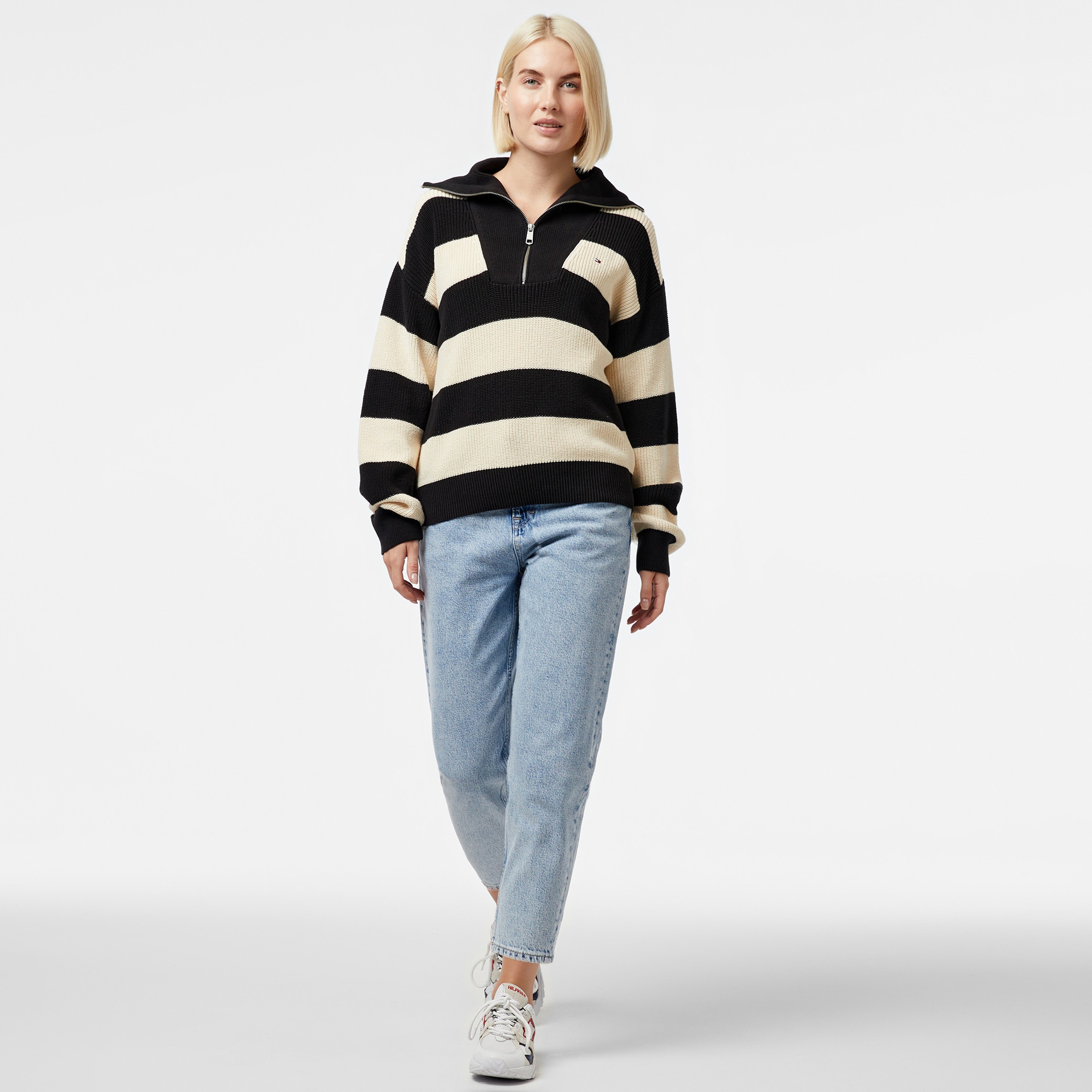 Tommy Hilfiger Kadın Siyah Triko