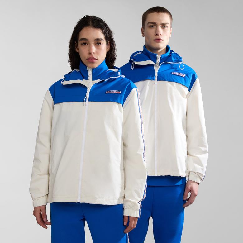 Napapijri A-Grober Unisex Beyaz Ceket