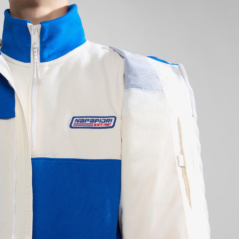 Napapijri A-Grober Unisex Beyaz Ceket