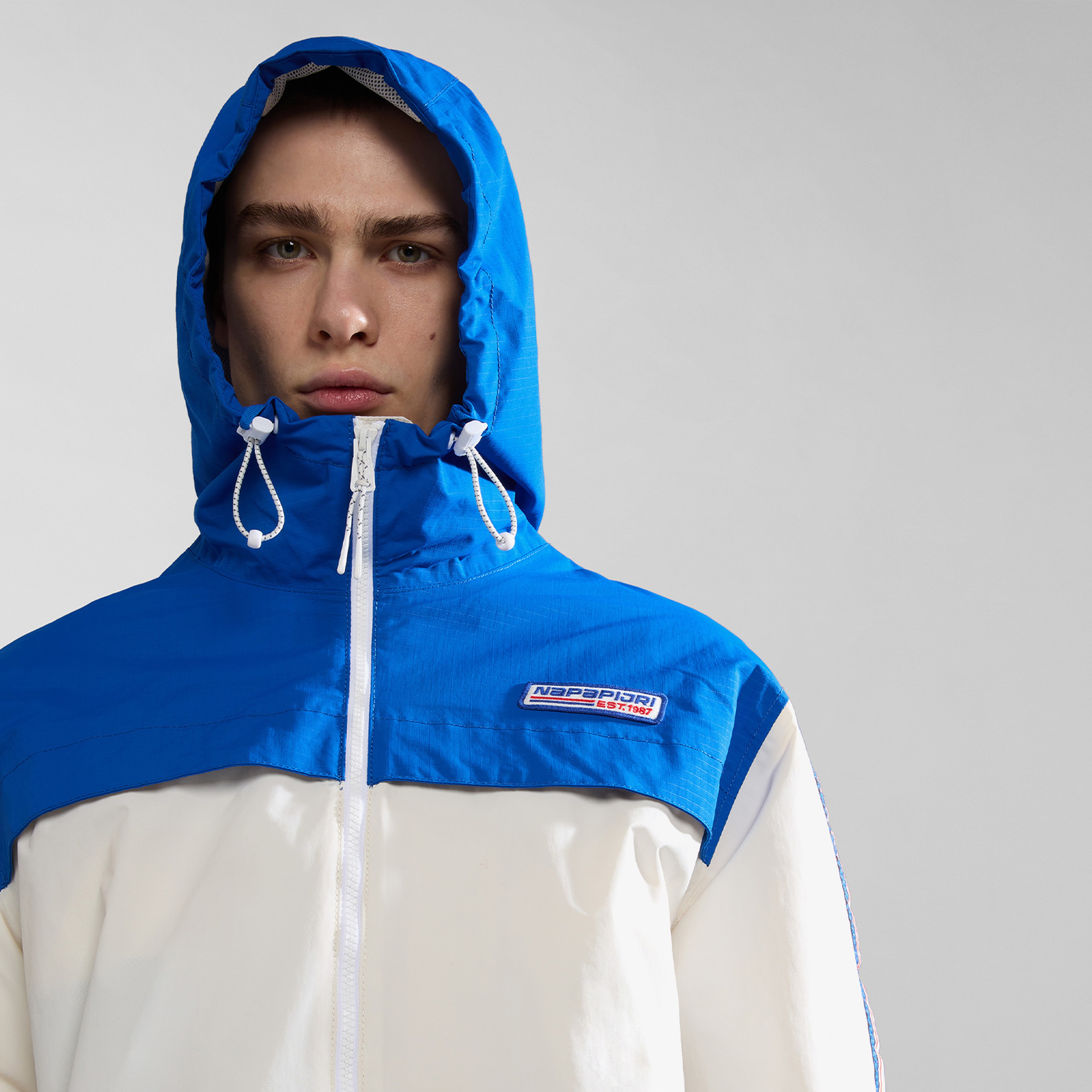 Napapijri A-Grober Unisex Beyaz Ceket