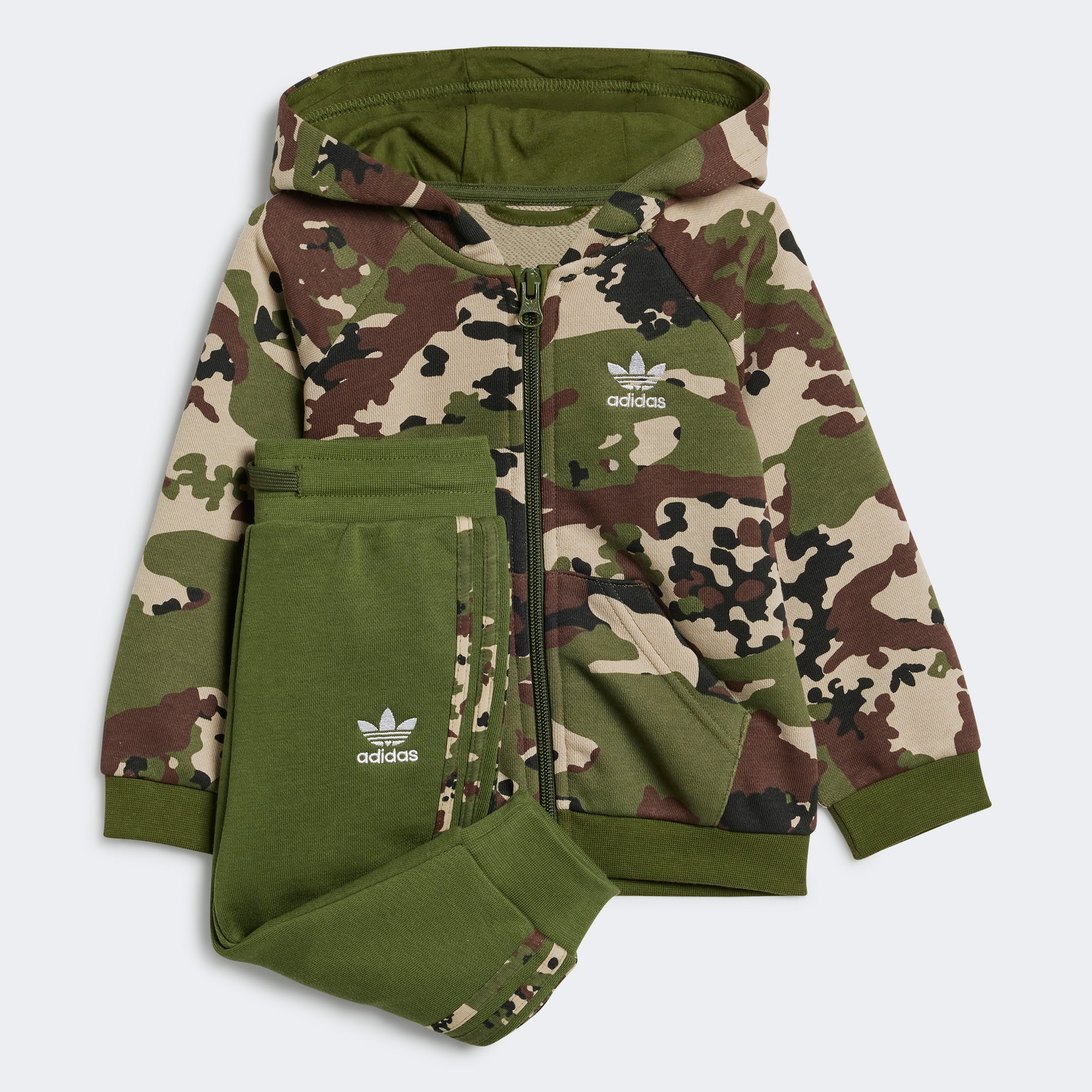 adidas Originals Fz Set Bebek Yeşil Eşofman Takımı