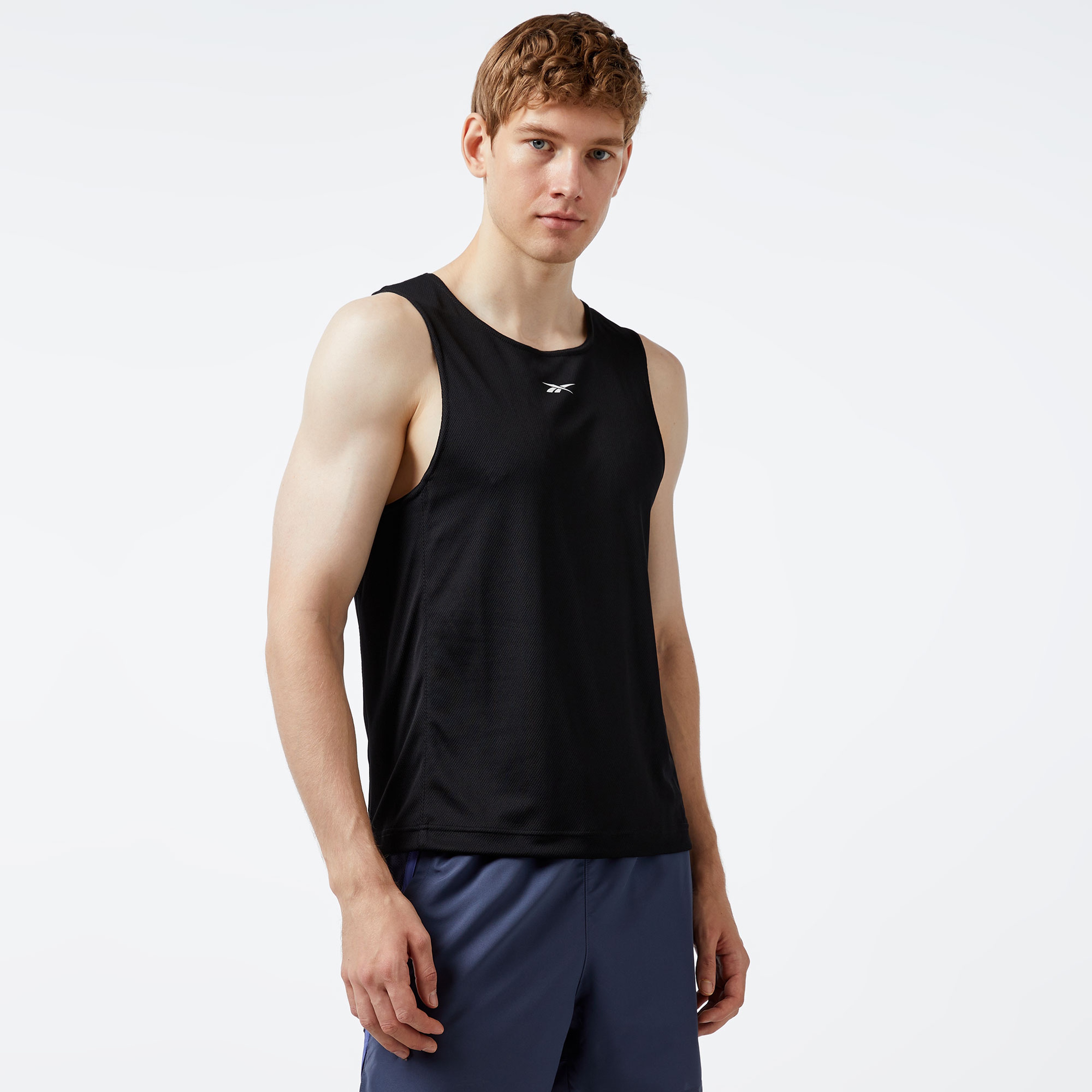 Reebok Basketball Mesh Tank Erkek Siyah  Atlet