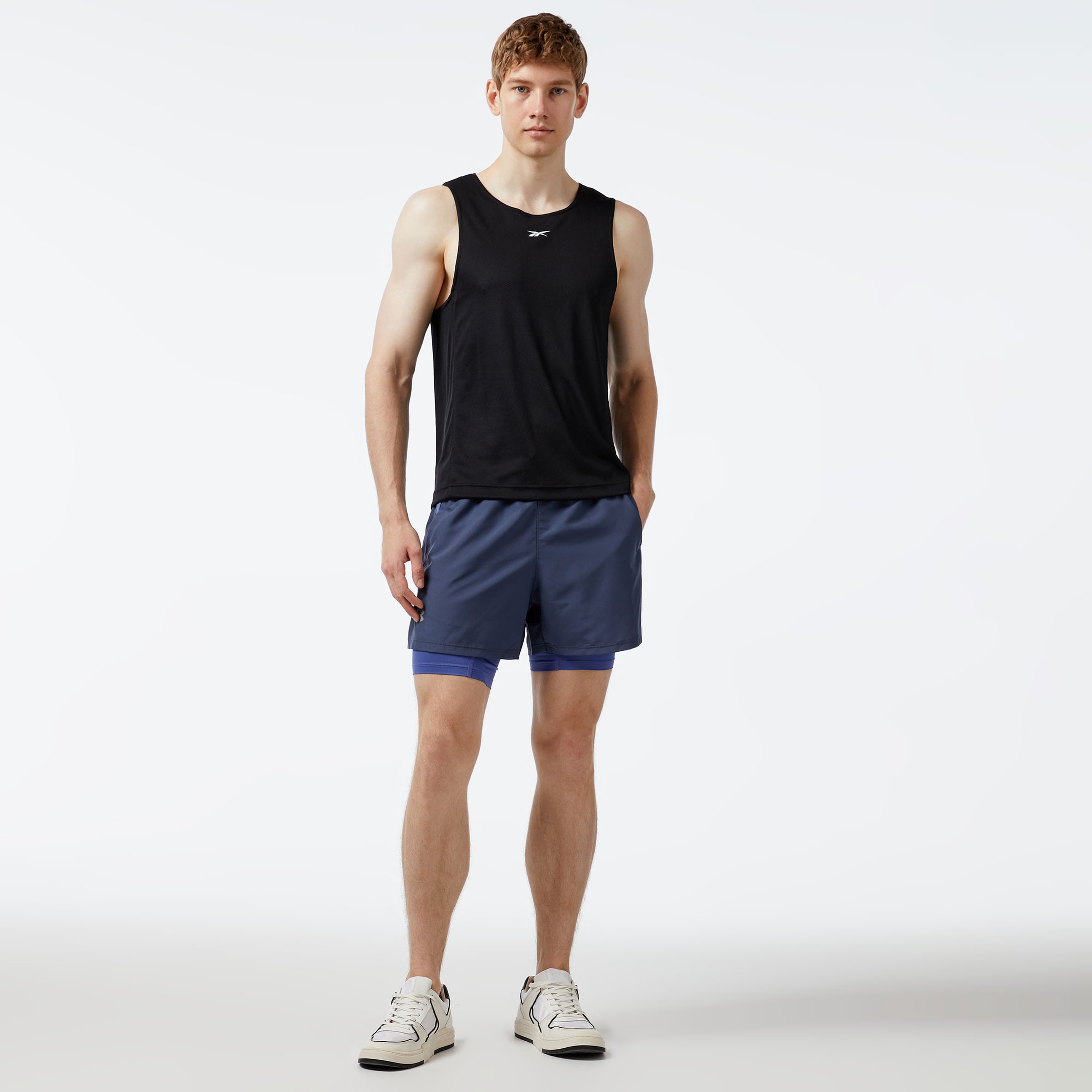 Reebok Basketball Mesh Tank Erkek Siyah  Atlet