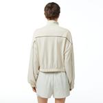 Reebok Cl Cs Bball Kadın Bej Eşofman Üstü