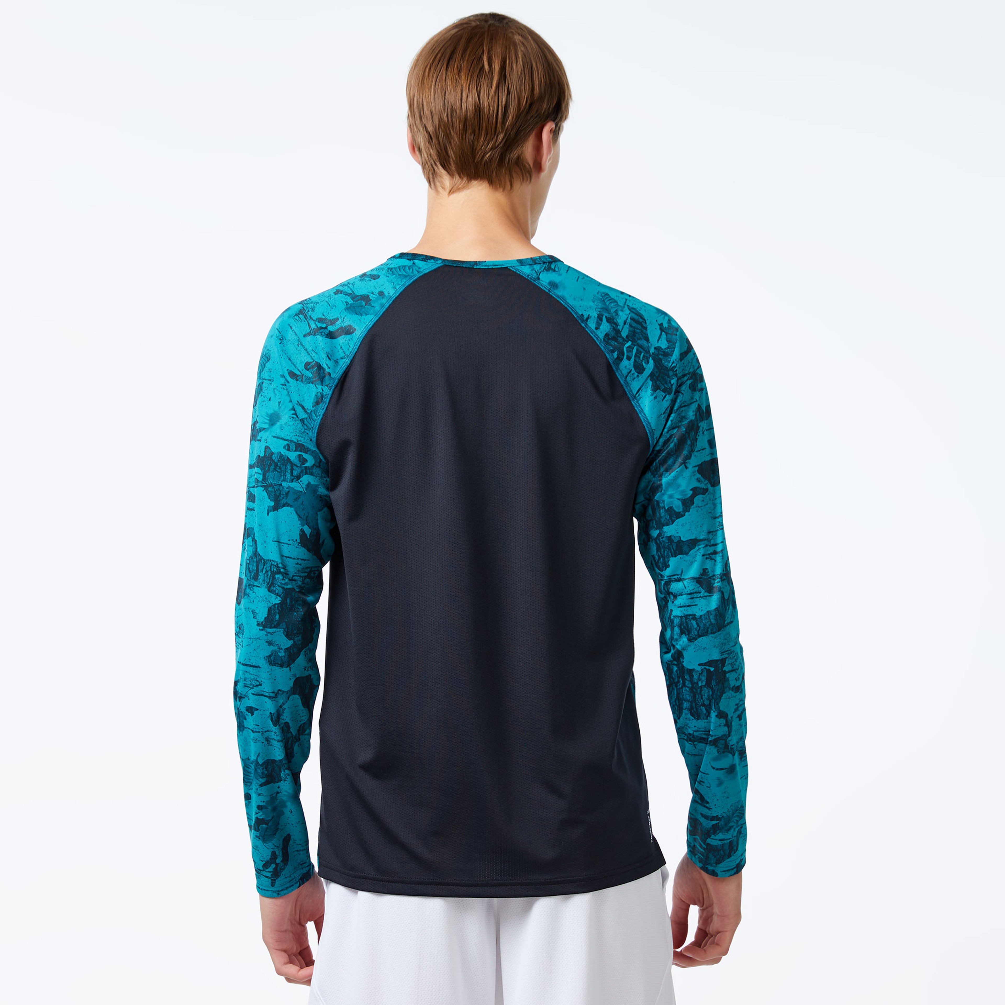 Under Armour Pjt Rck isochill Ls Erkek Mavi T-Shirt