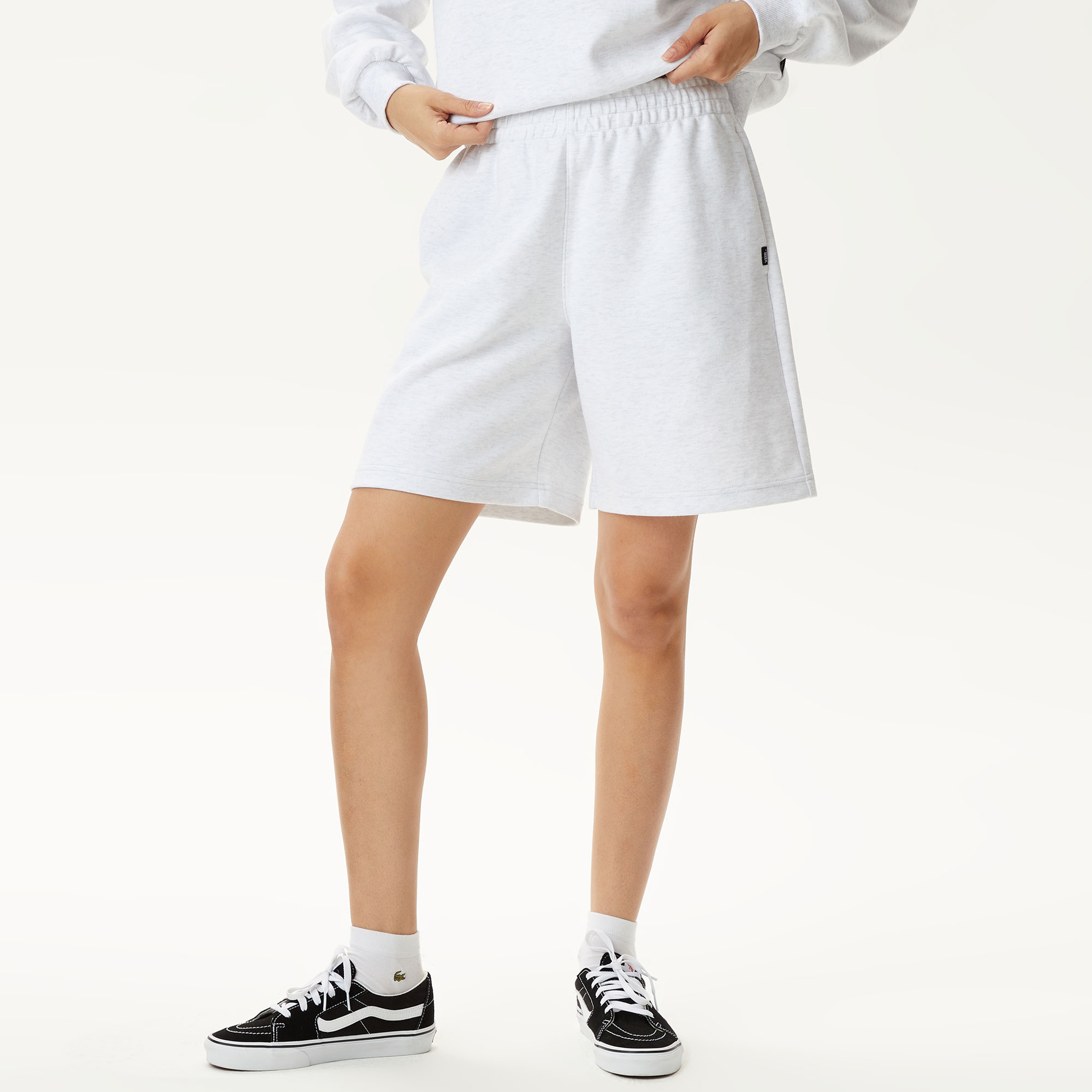 Vans Elevated Double Knit Relaxed Short Kadın Beyaz Şort