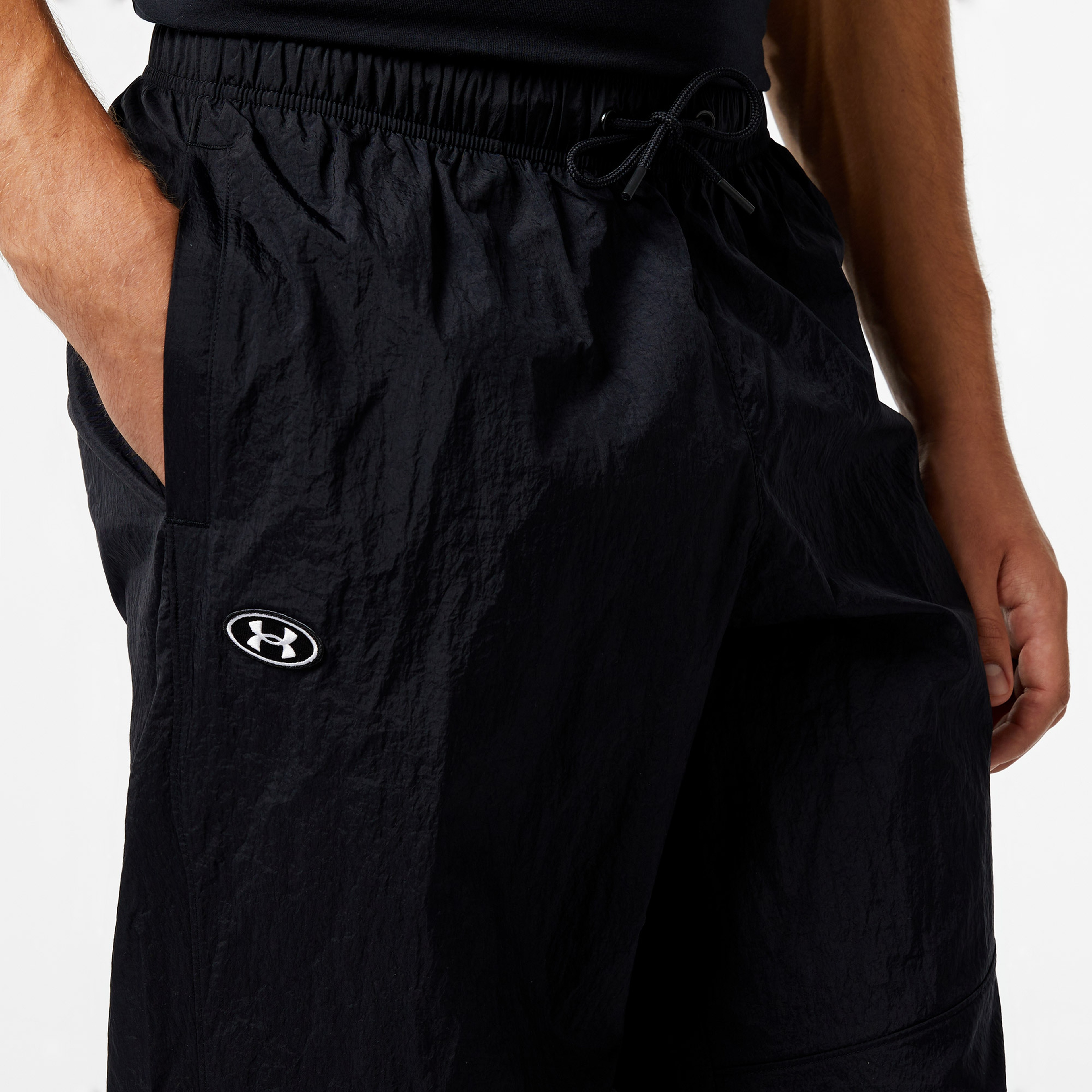 Under Armour Legacy Crinkle Erkek Siyah Pantolon
