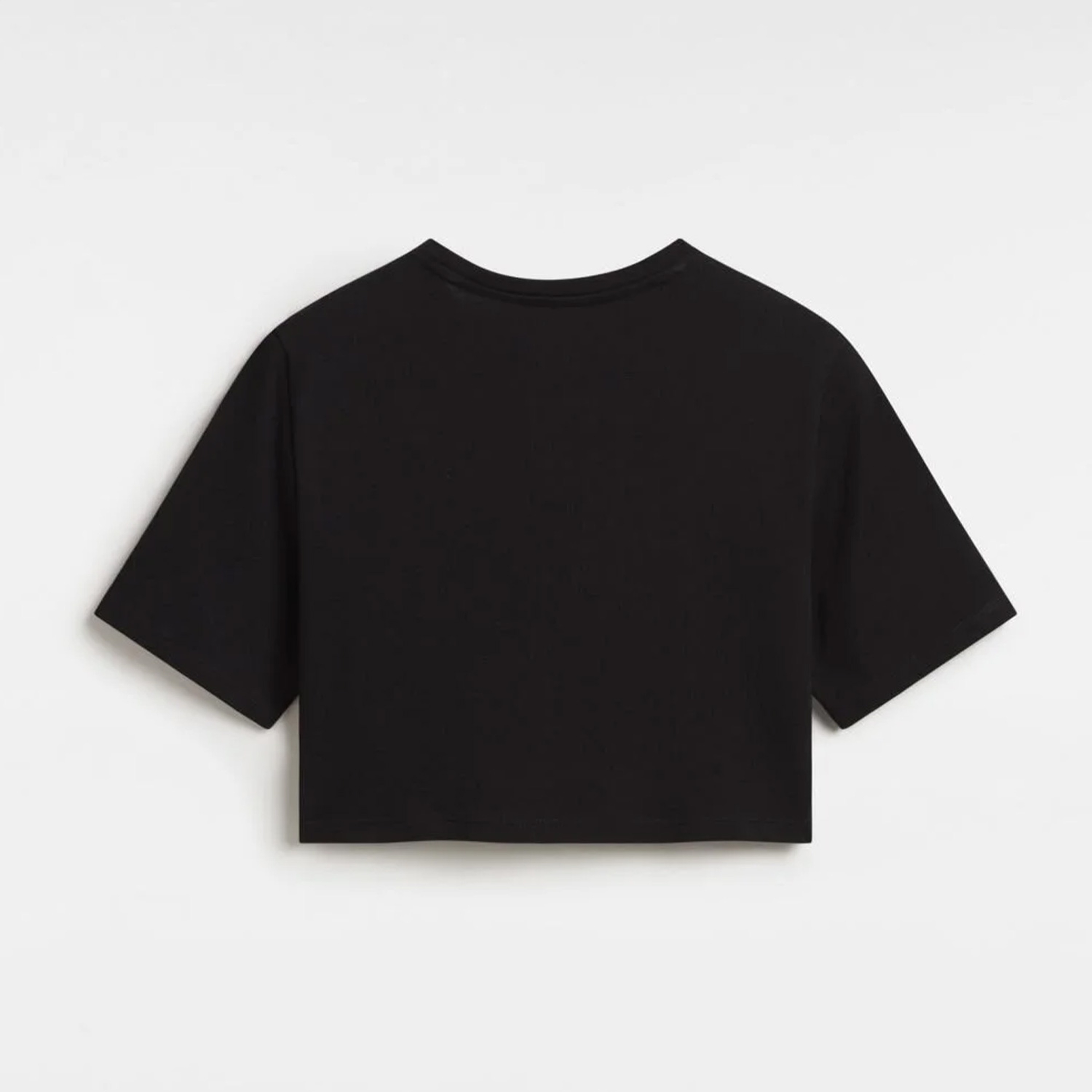 Vans Go Anyplace - Crew Cut Kadın Siyah Crop T-Shirt