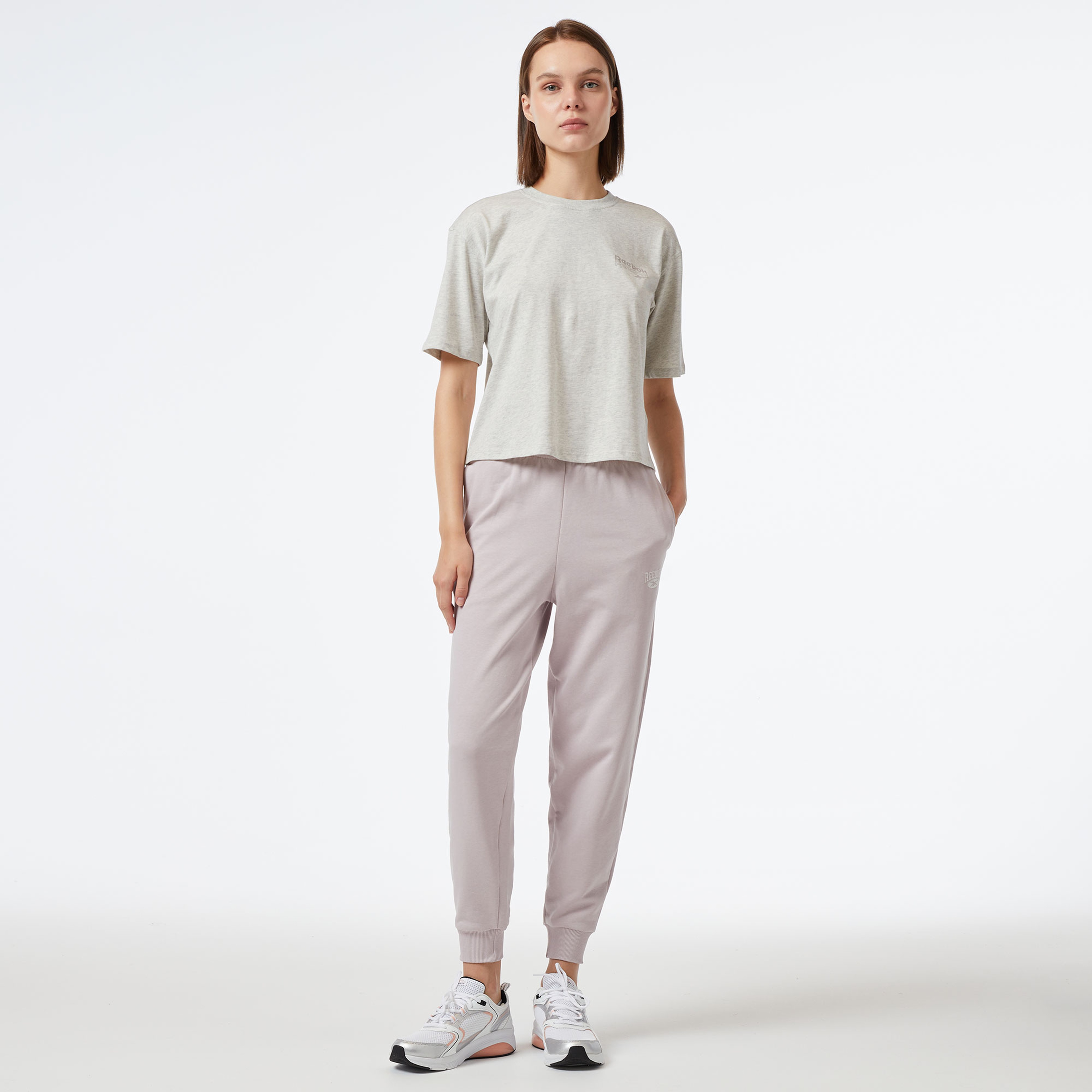 Reebok Classics Archive Essentials Kadın Mor Eşofman Altı