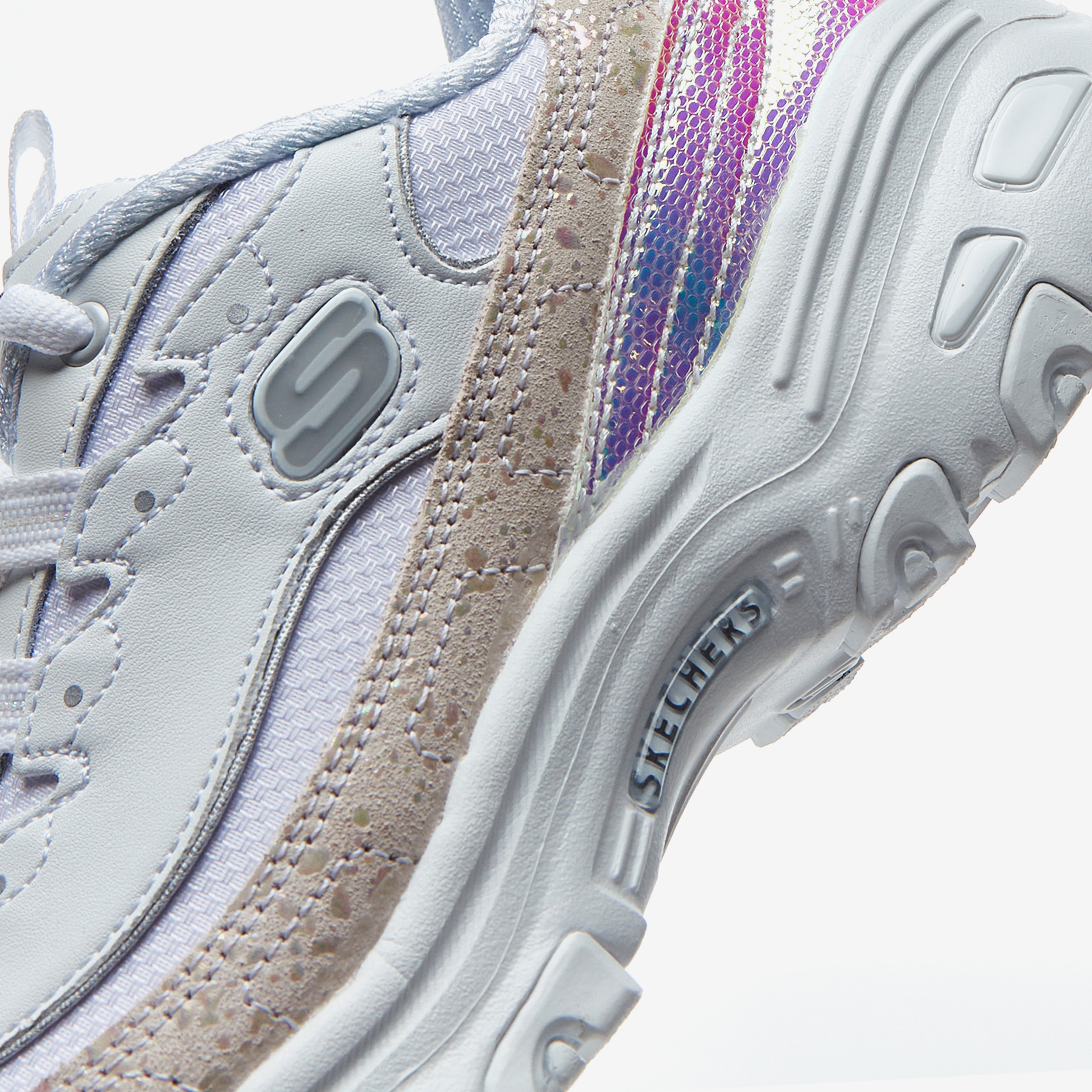 Skechers D'Lites-Luminous Range Kadın Beyaz Spor Ayakkabı