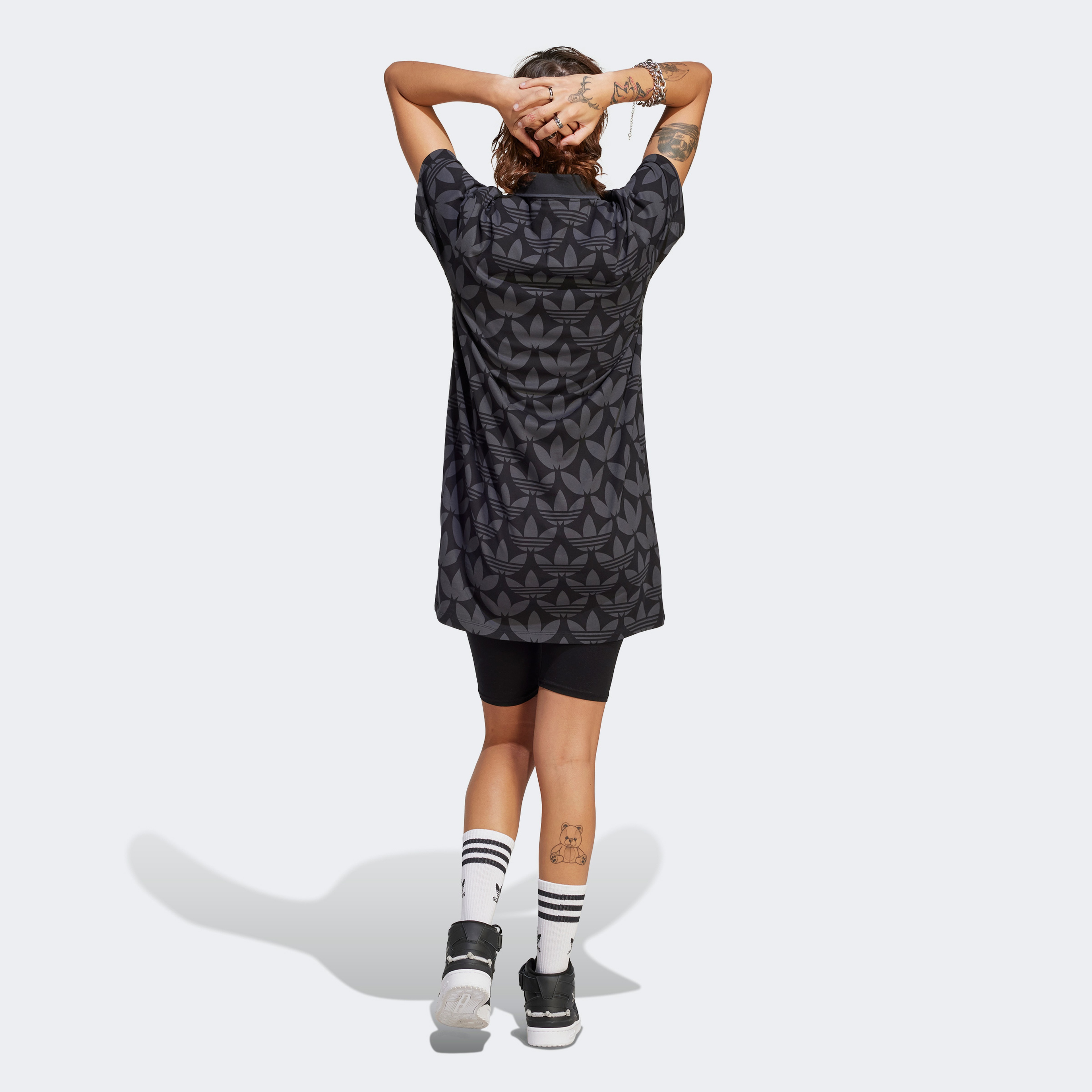 adidas Monogra Kadın Siyah Elbise
