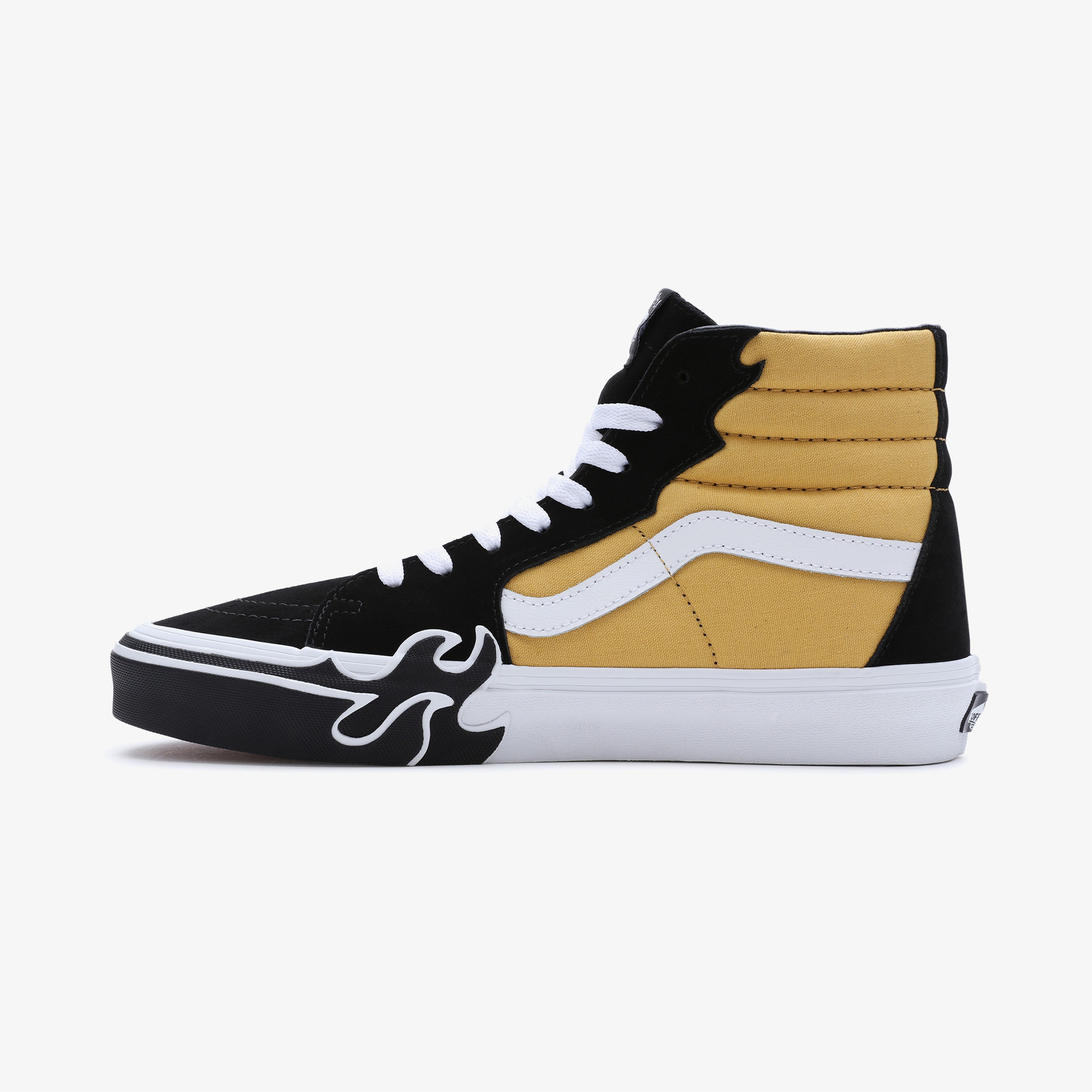 Vans Sk8-Hi Flame Erkek Siyah Sneaker