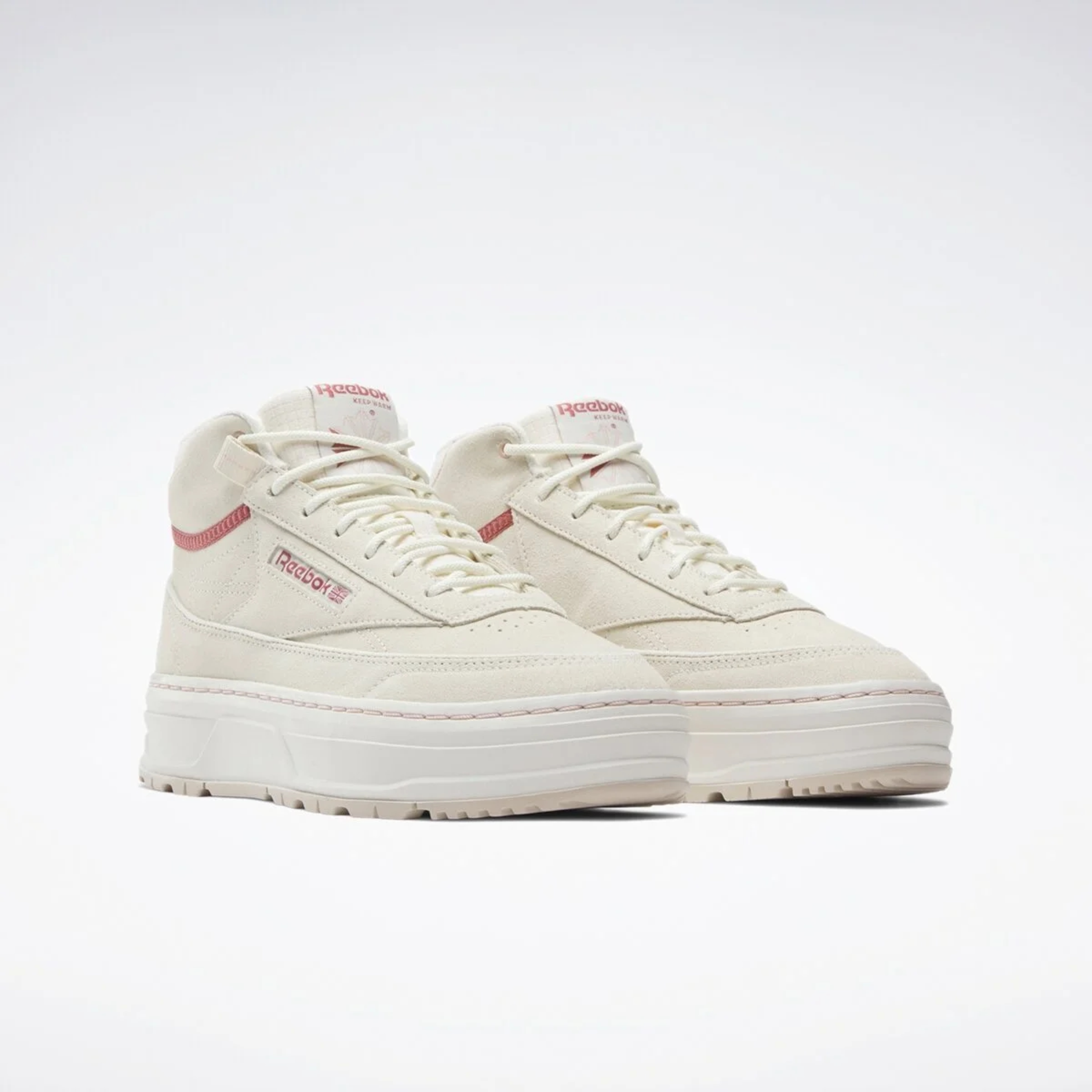 Reebok Club C Geo Mid Kadın Beyaz Sneaker