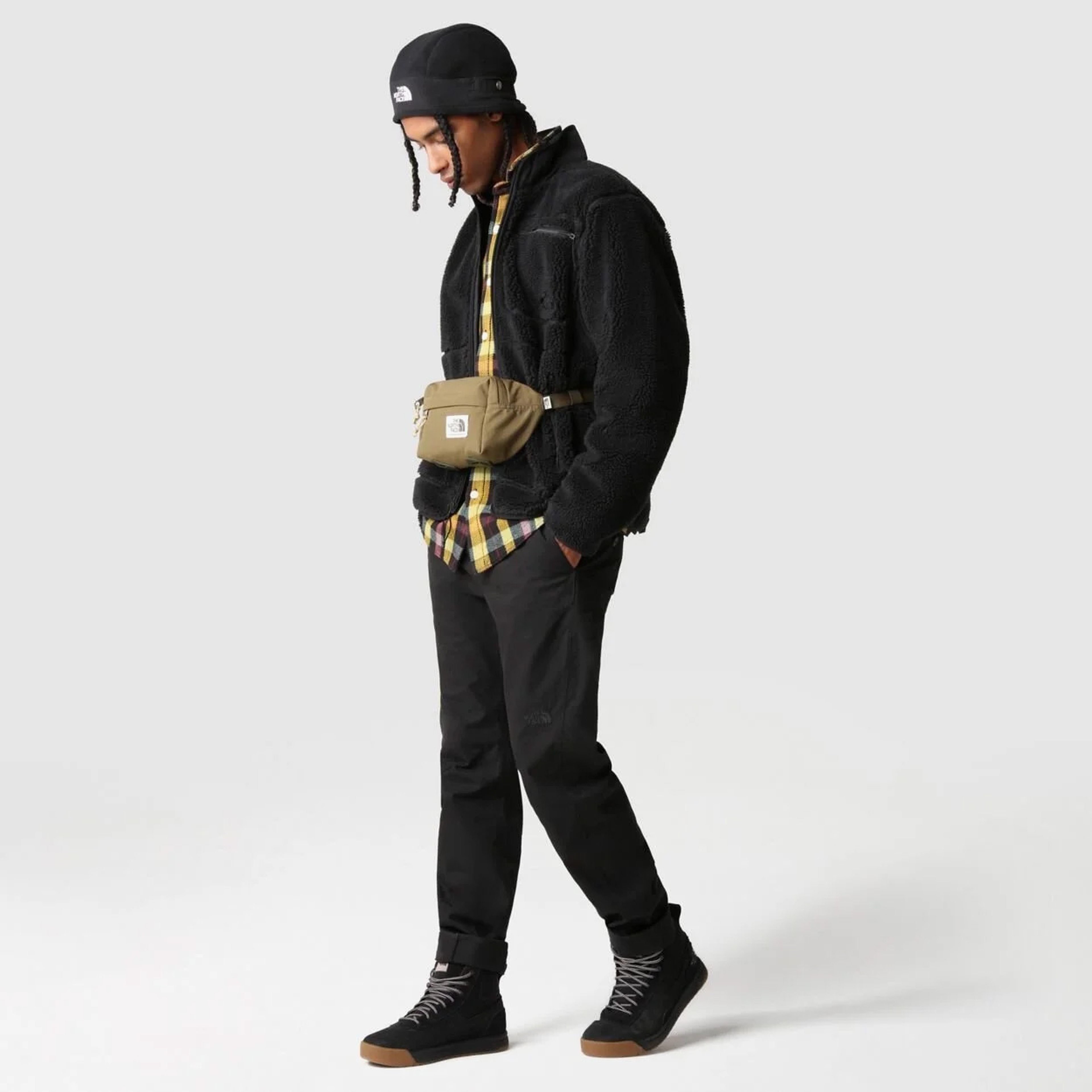 The North Face Extreme Pile Erkek Siyah Polar Mont