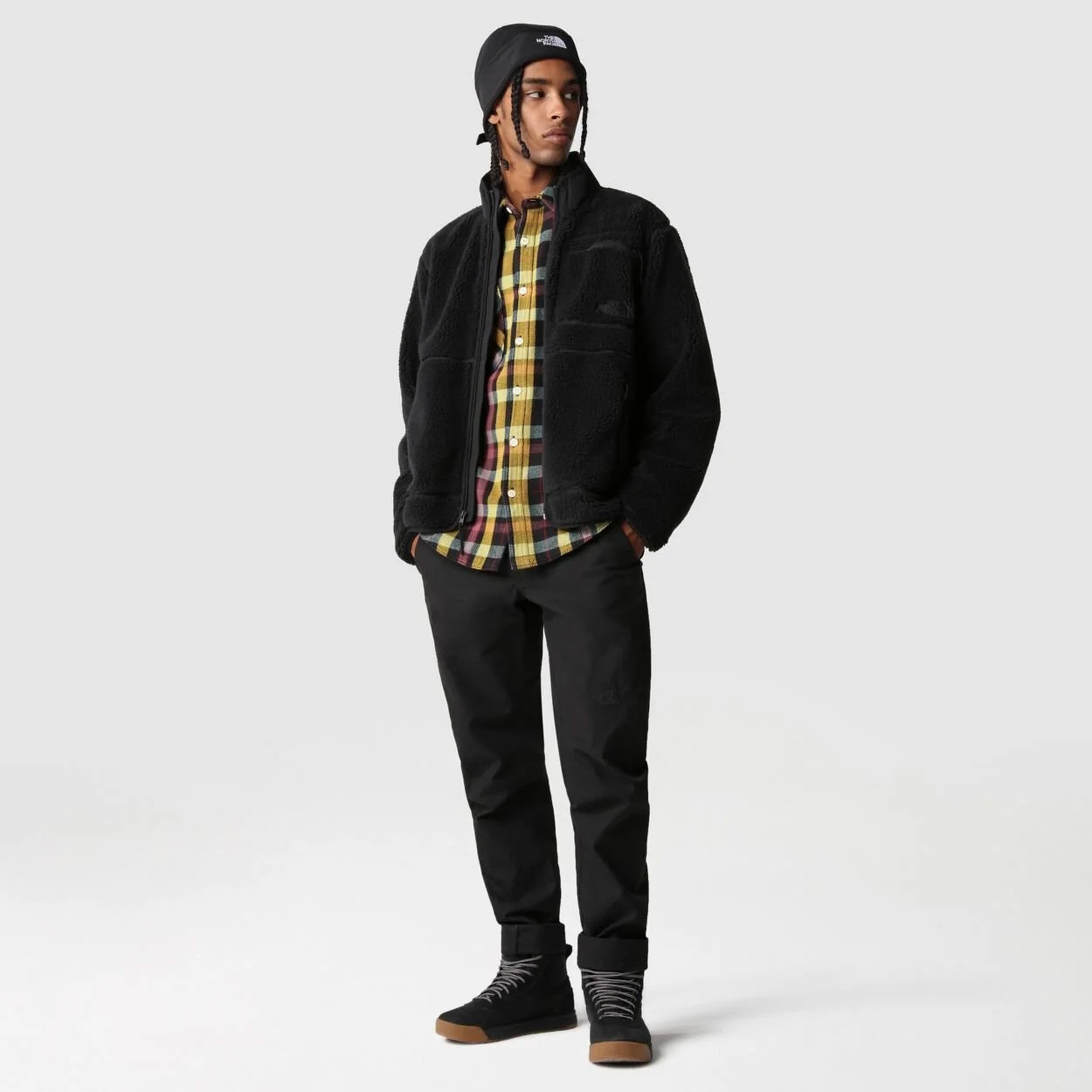 The North Face Extreme Pile Erkek Siyah Polar Mont