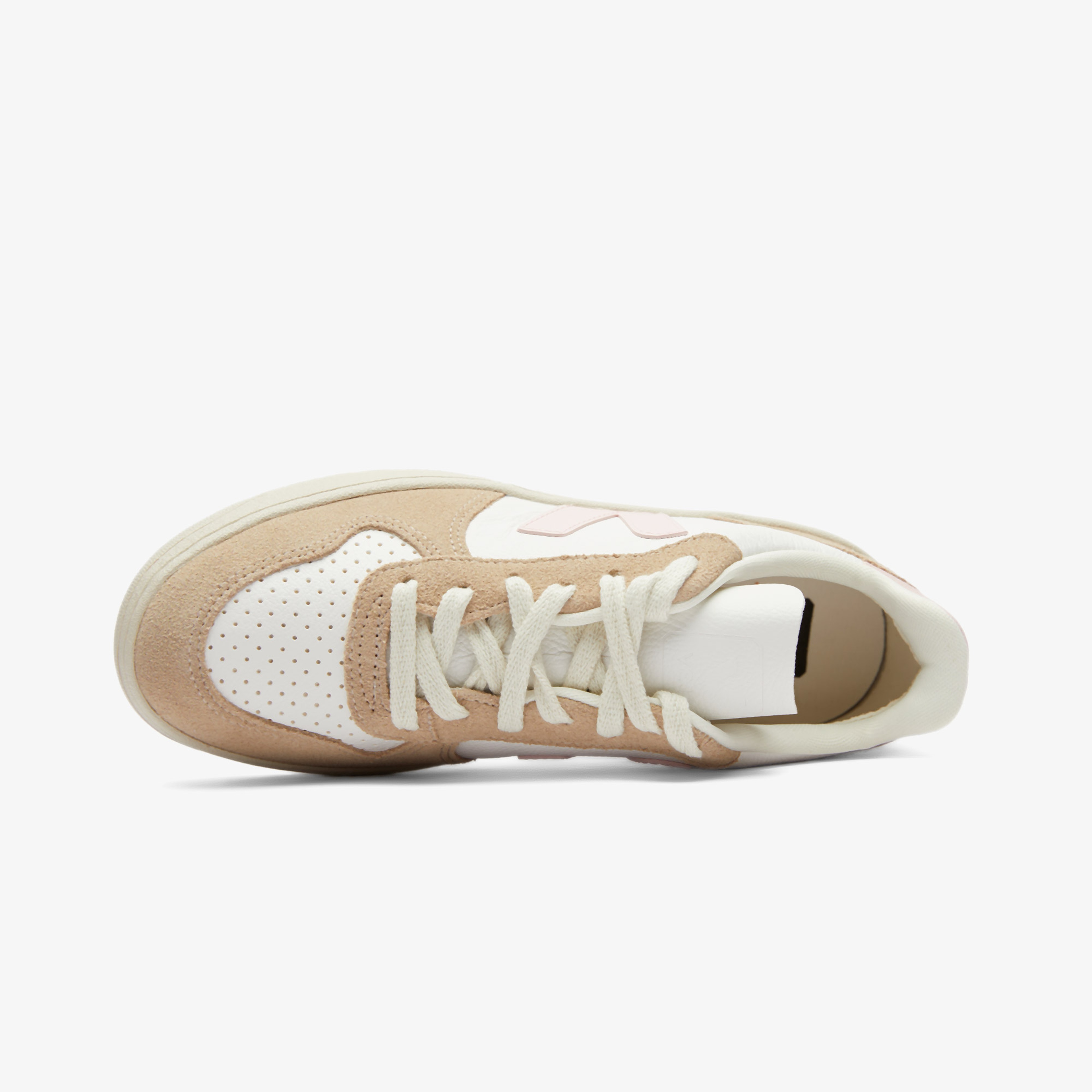 Veja V10 Chromefree Leather Kadın Bej Sneaker