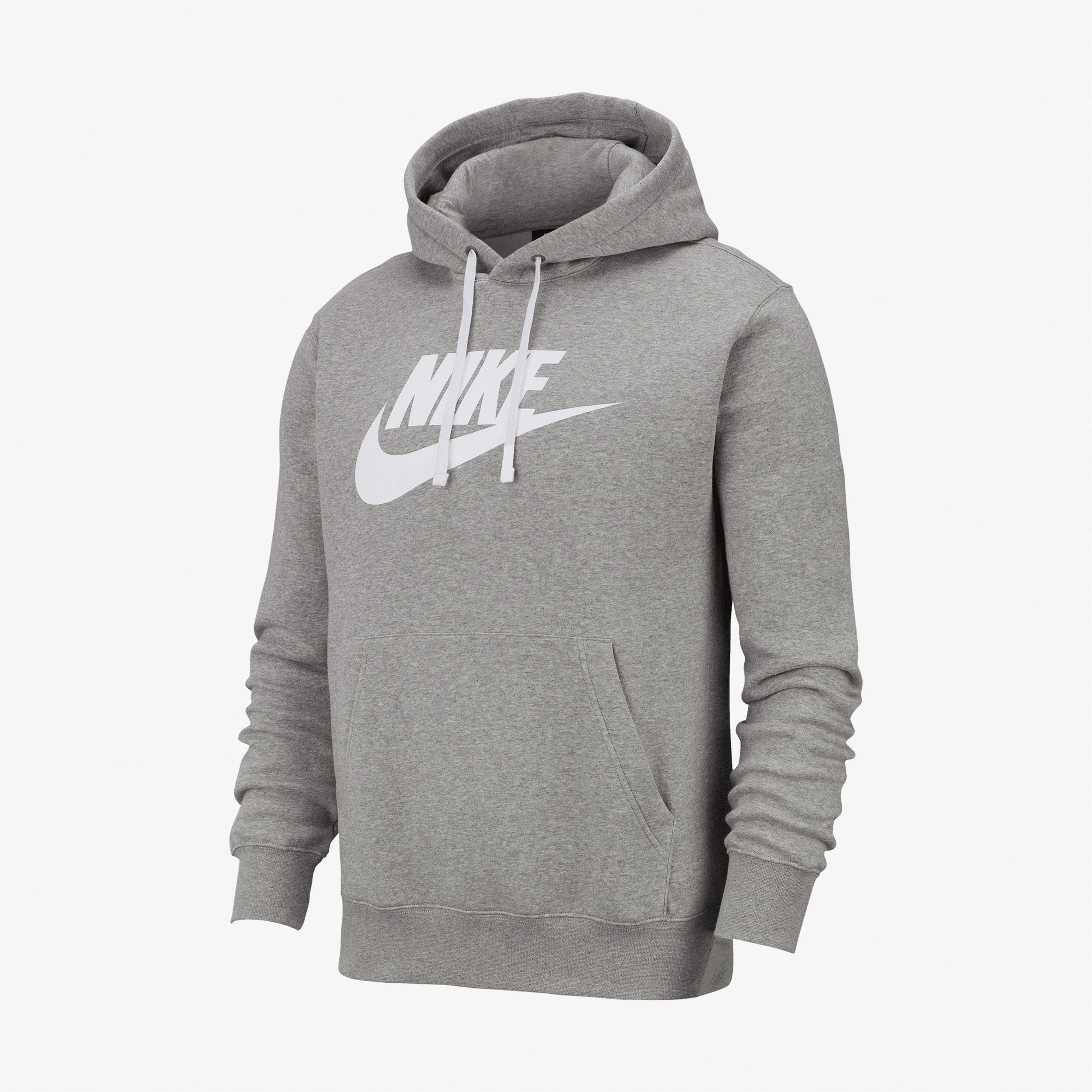 Nike Club Hoodie Po Bb Gx Erkek Gri Hoodie