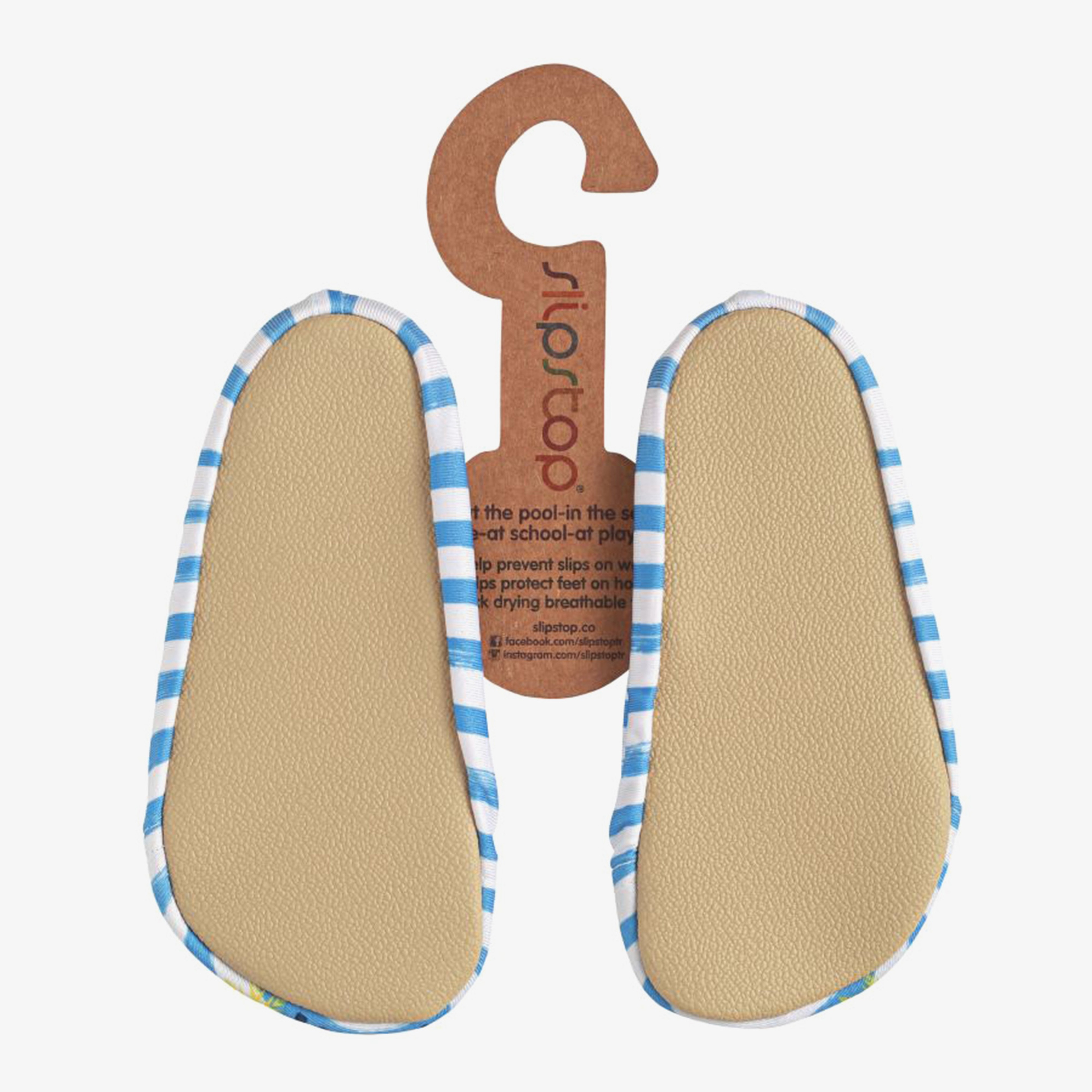 Slipstop Bebek Mavi Havuz Ayakkabısı