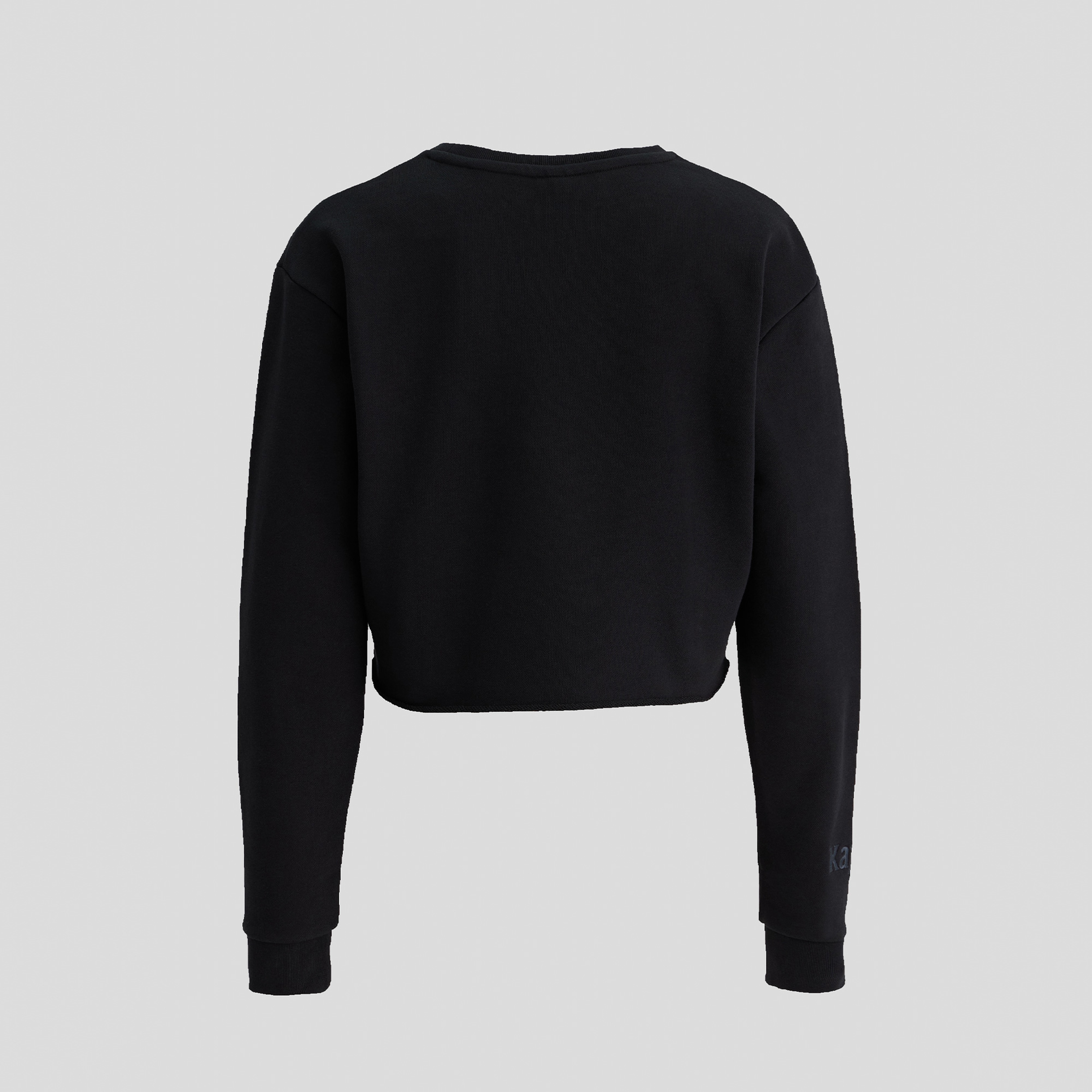 Kappa Kadın Siyah Sweatshirt