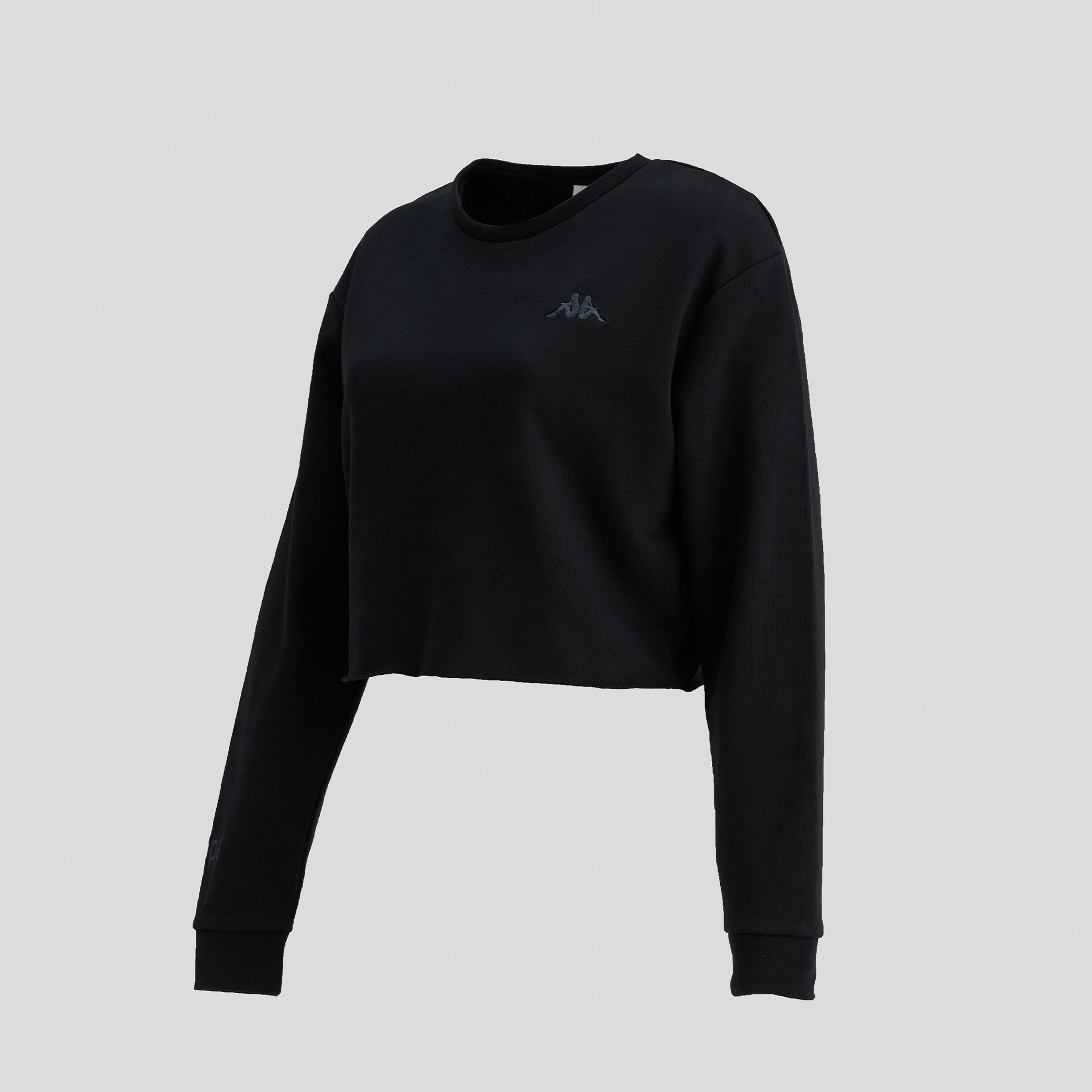 Kappa Kadın Siyah Sweatshirt