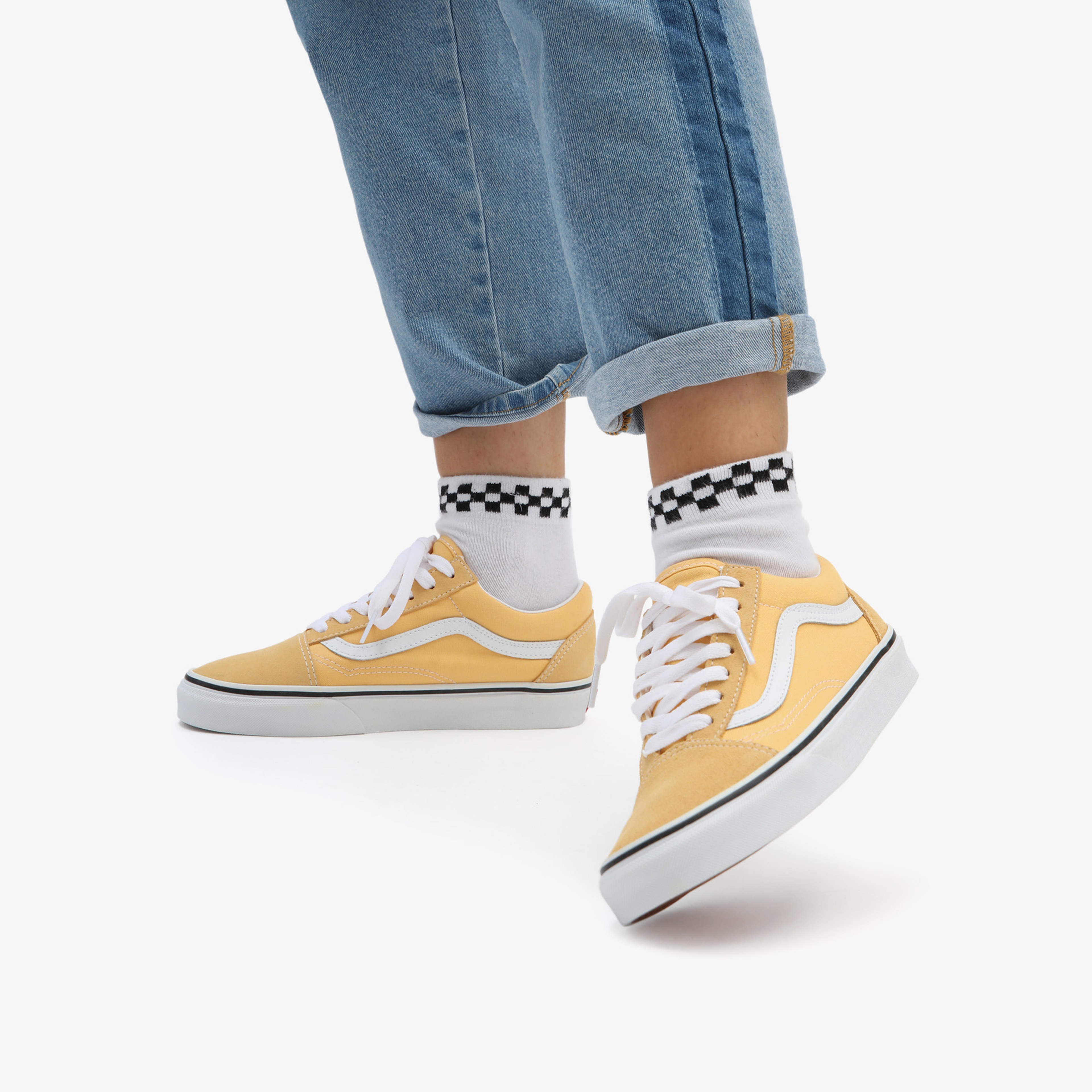Vans UA Old Skool Kadın Sarı Sneaker
