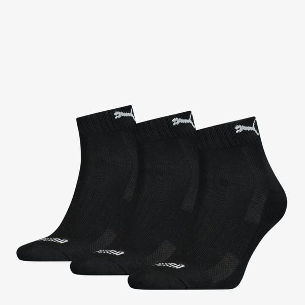 Puma Unisex Siyah 3'lü Çorap