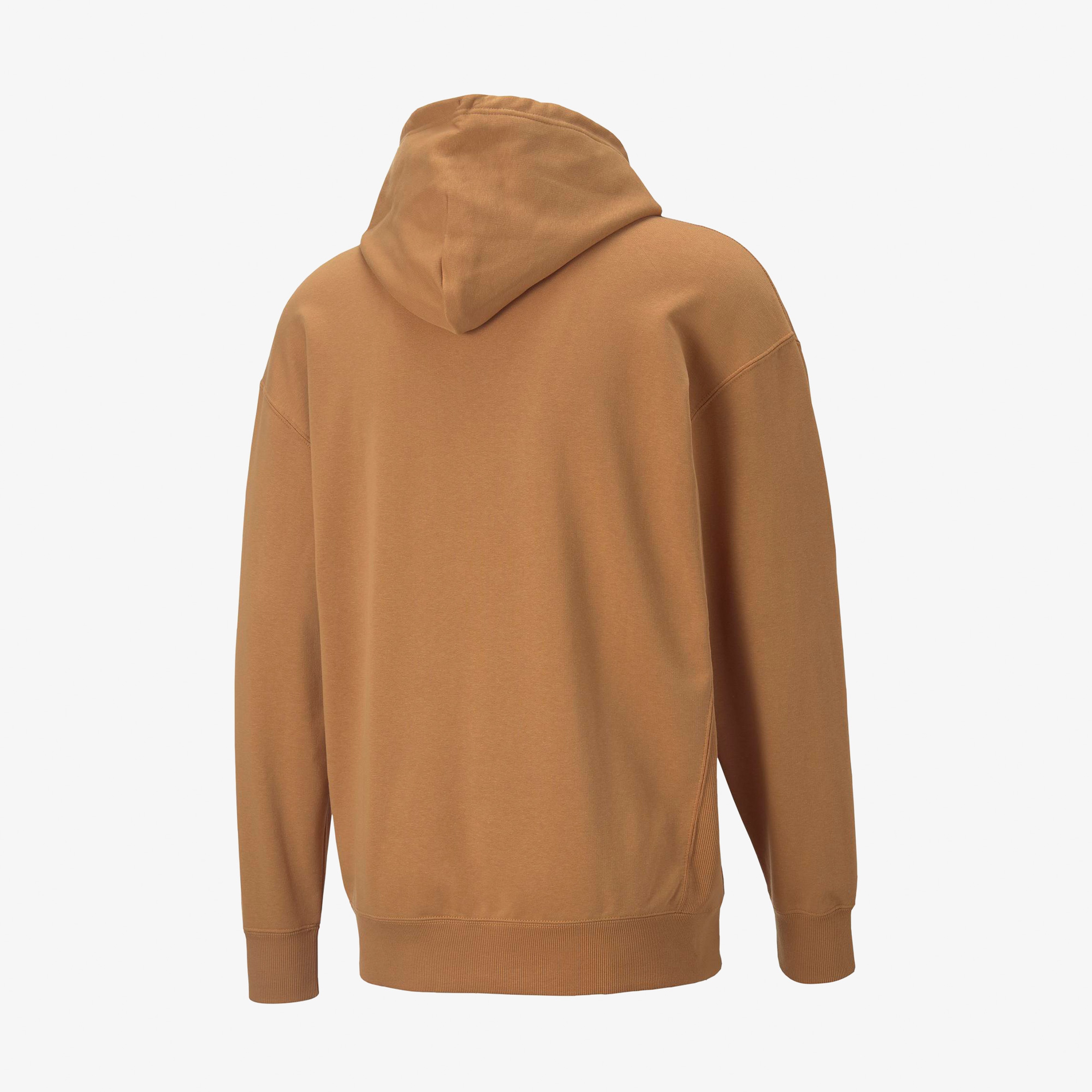 Puma Downtown Hoodie Tr Erkek Bej Hoodie