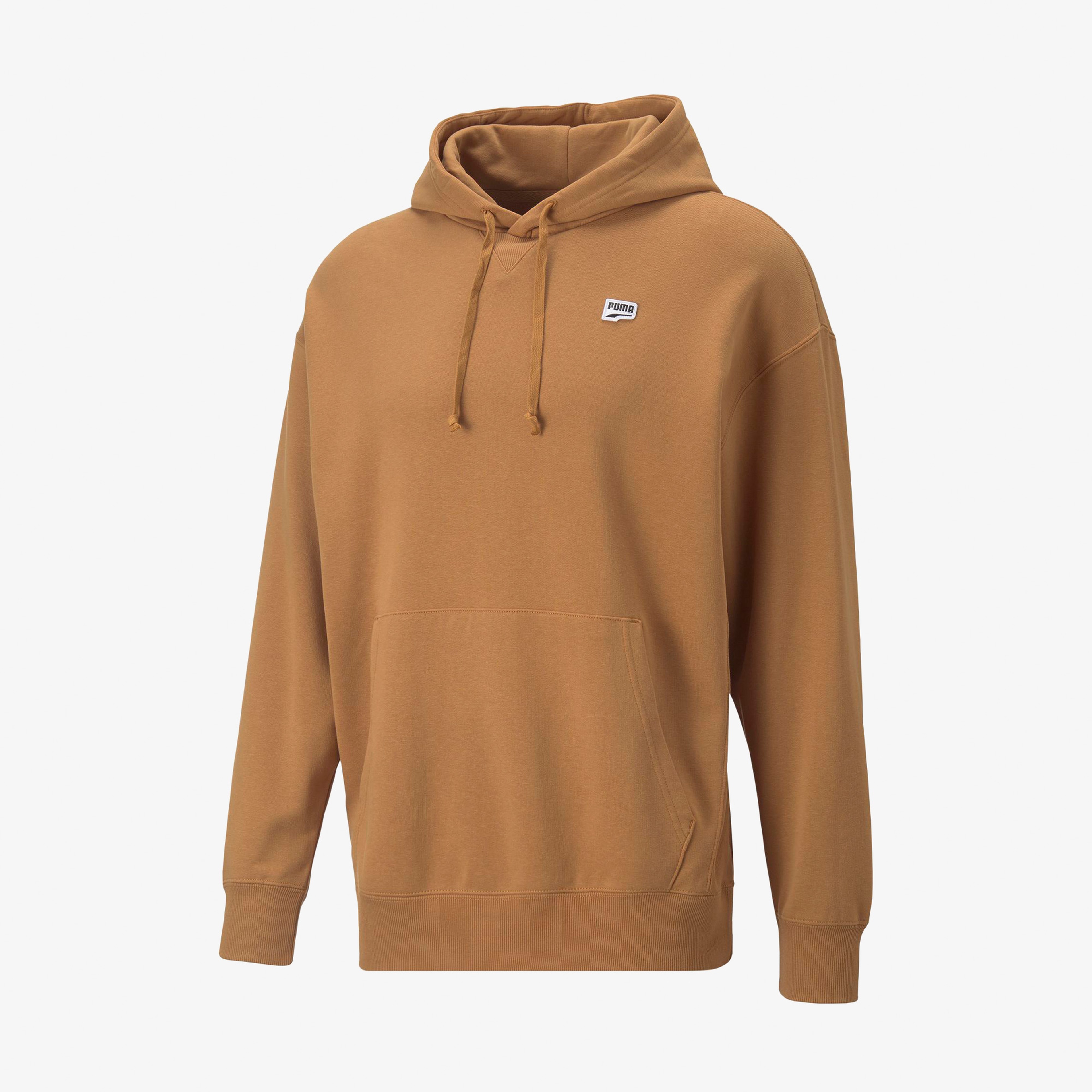 Puma Downtown Hoodie Tr Erkek Bej Hoodie