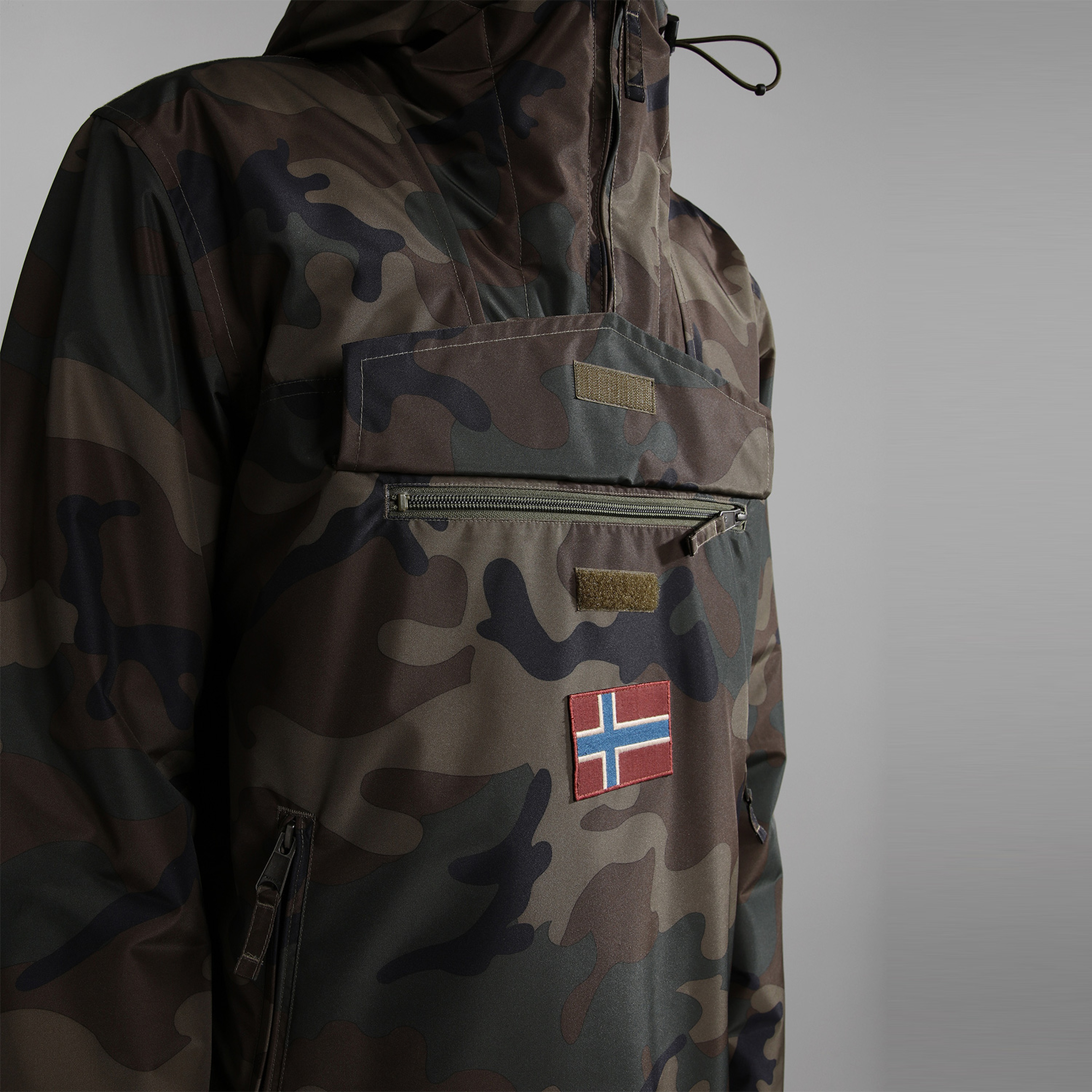 Napapijri Rainforest Kanguru Cepli Erkek Yeşil Ceket