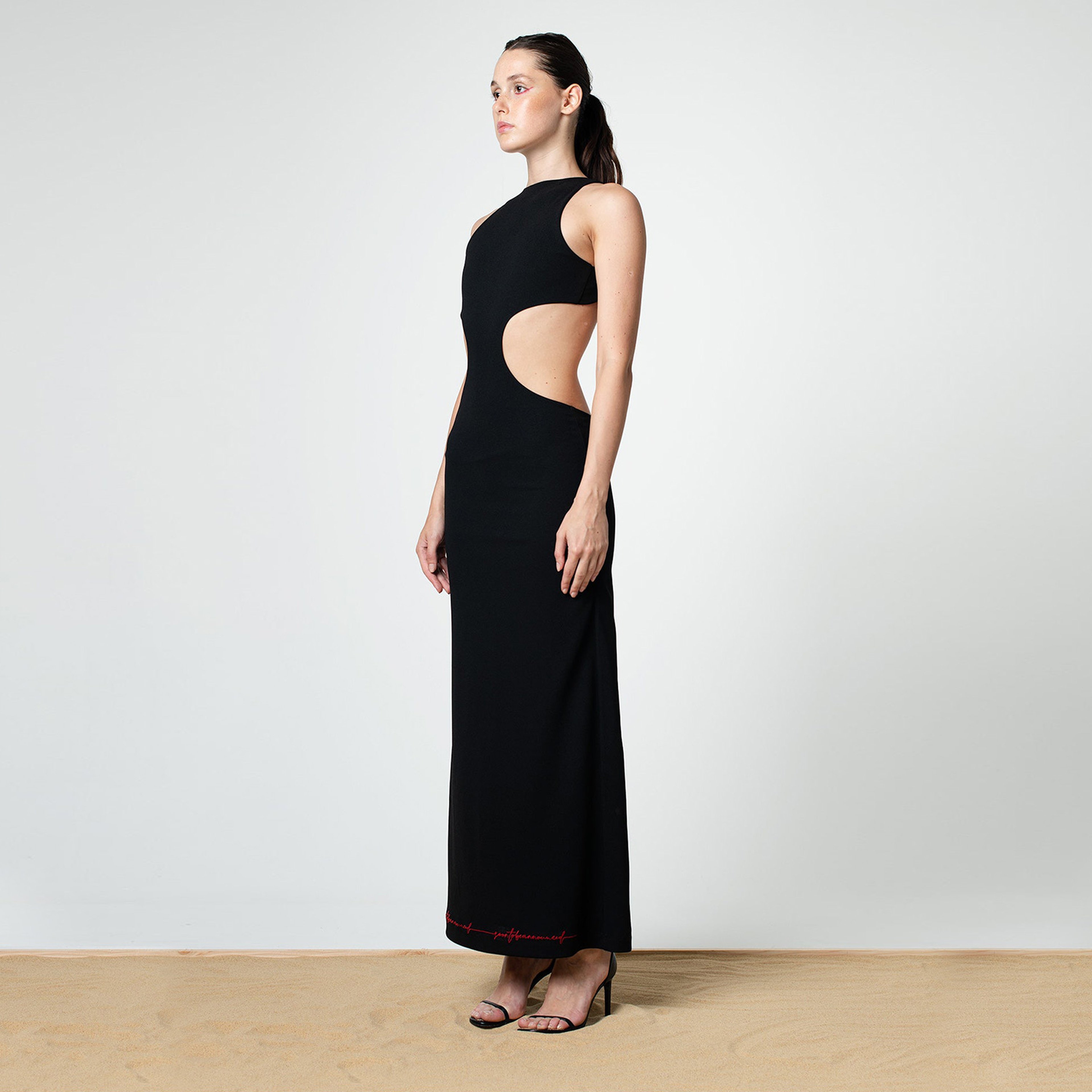 Soon To Be Announced Sportswear Kadın Siyah Elbise