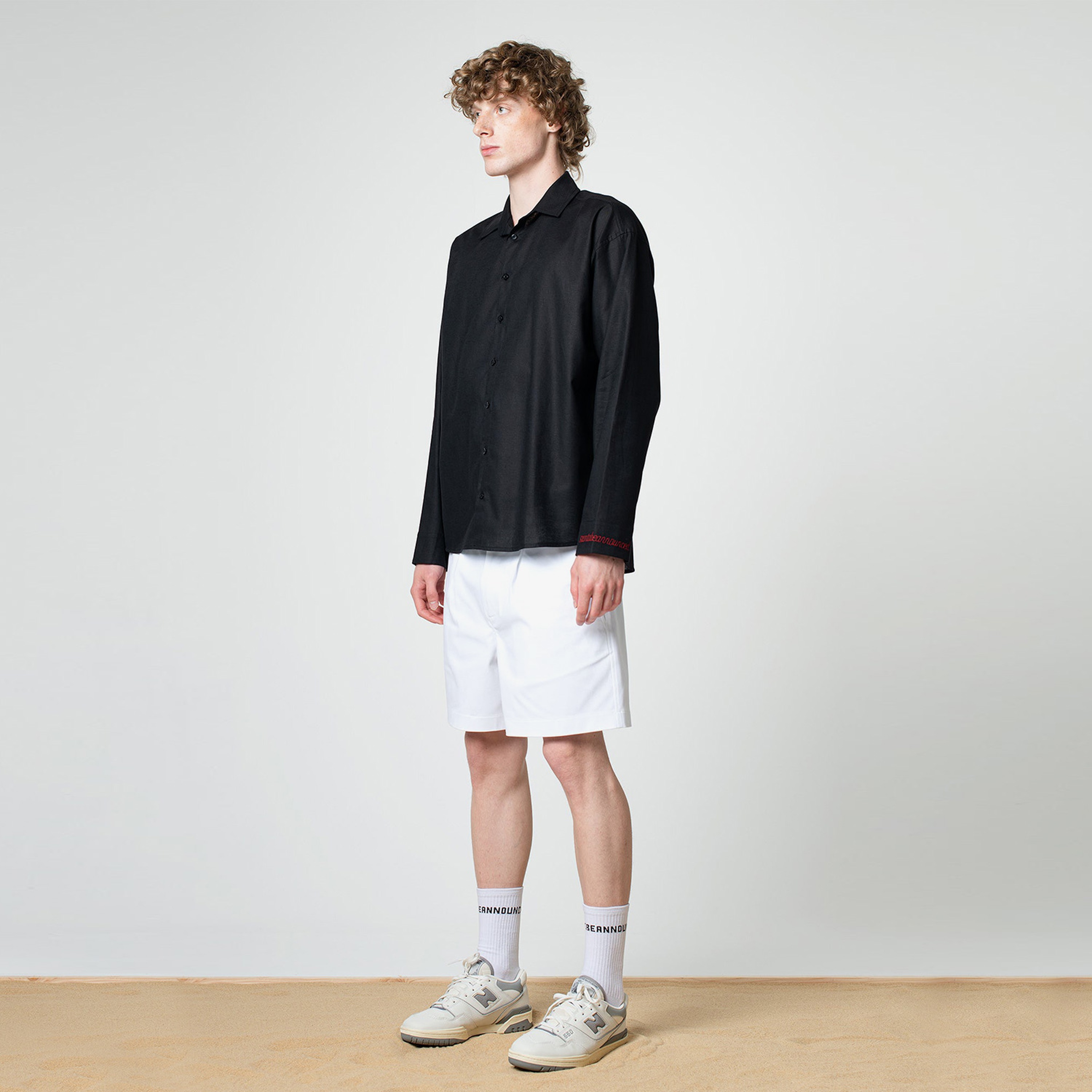 Soon To Be Announced Sportswear Erkek Beyaz Şort