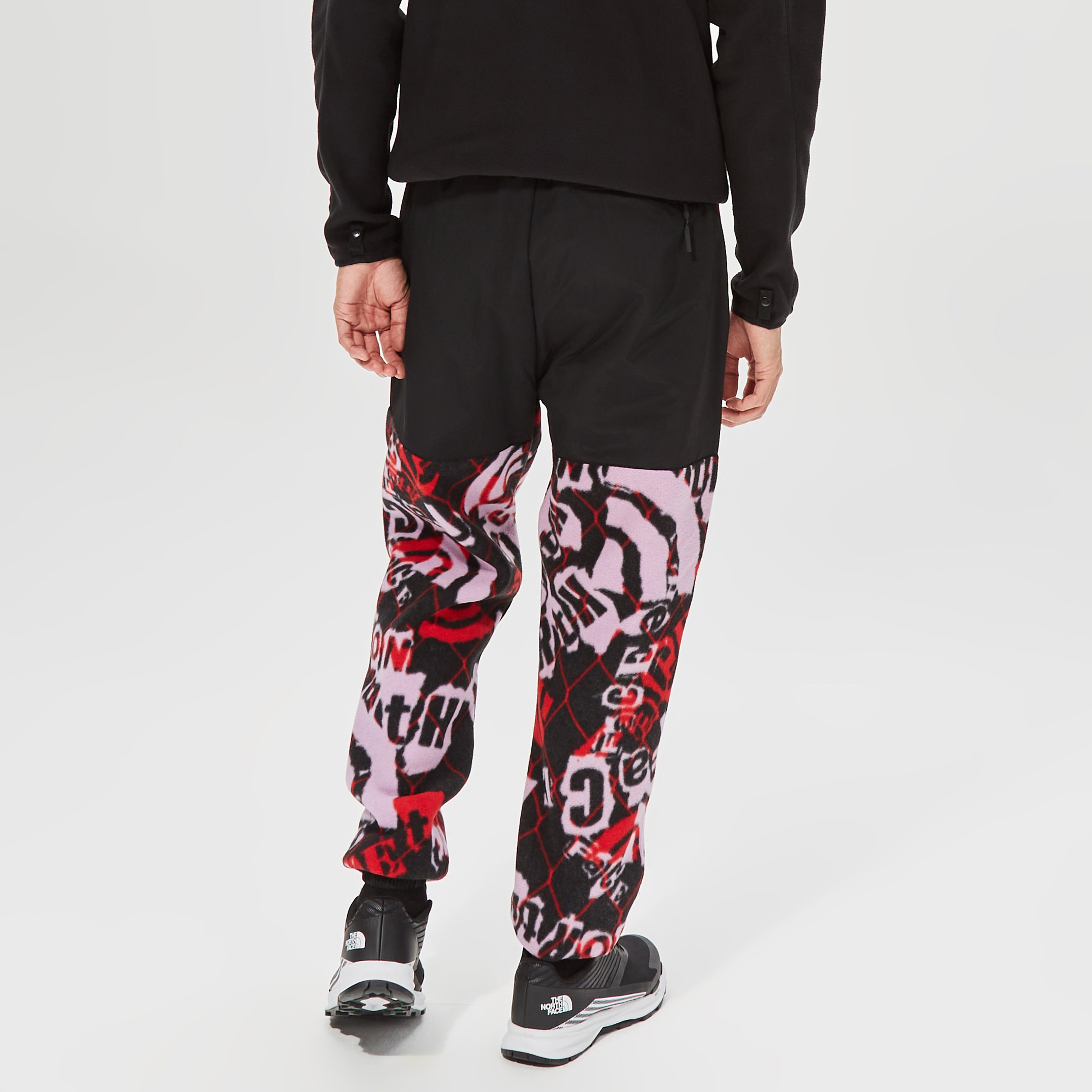 The North Face Baskılı Denali Erkek Siyah Eşofman Altı